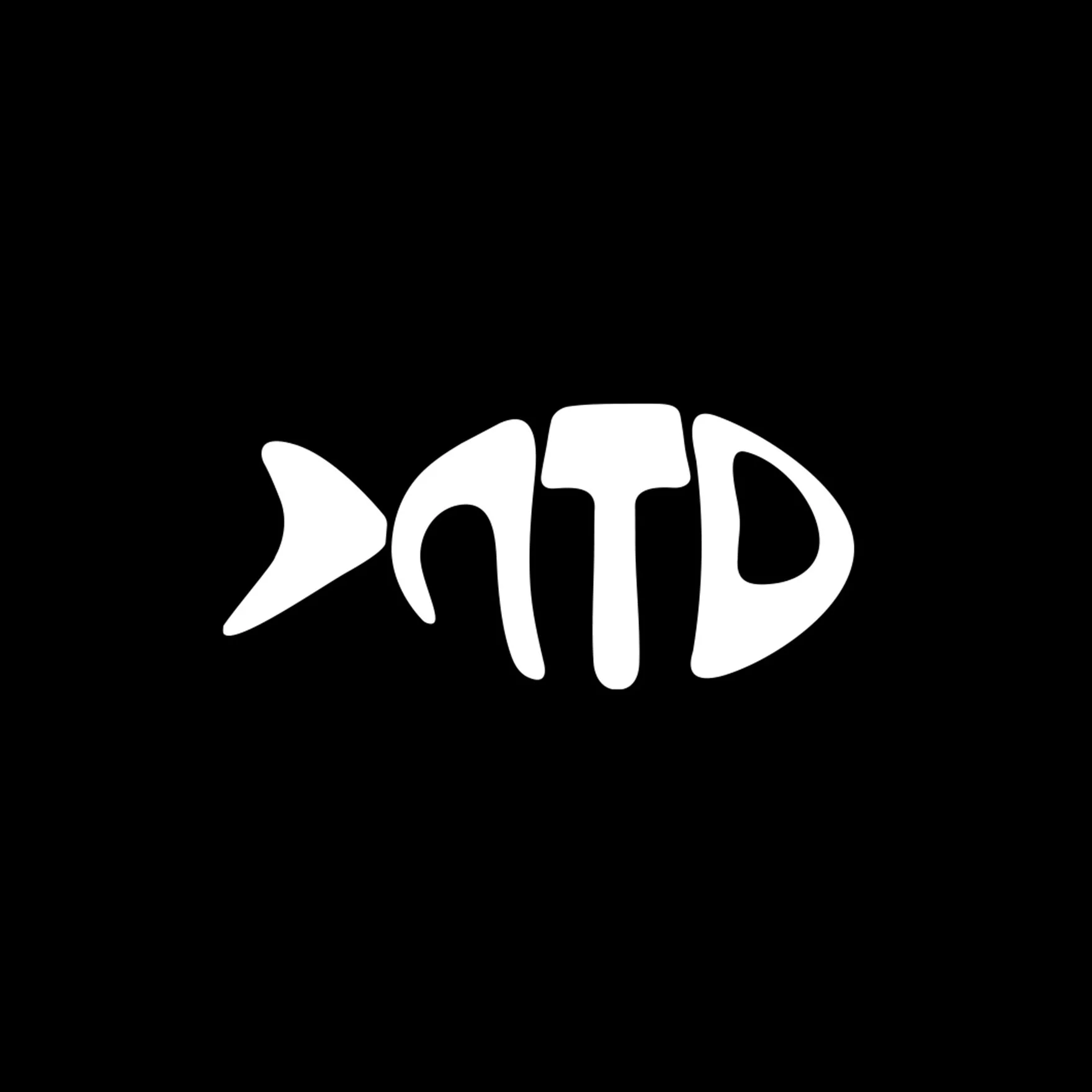 3D fish logo design for Not That Deep DJ trio