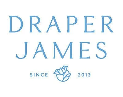Draper James logo with the text 'Since 2013' and a rose illustration.
