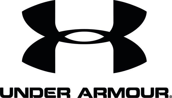 Under Armour logo with brand name beneath it