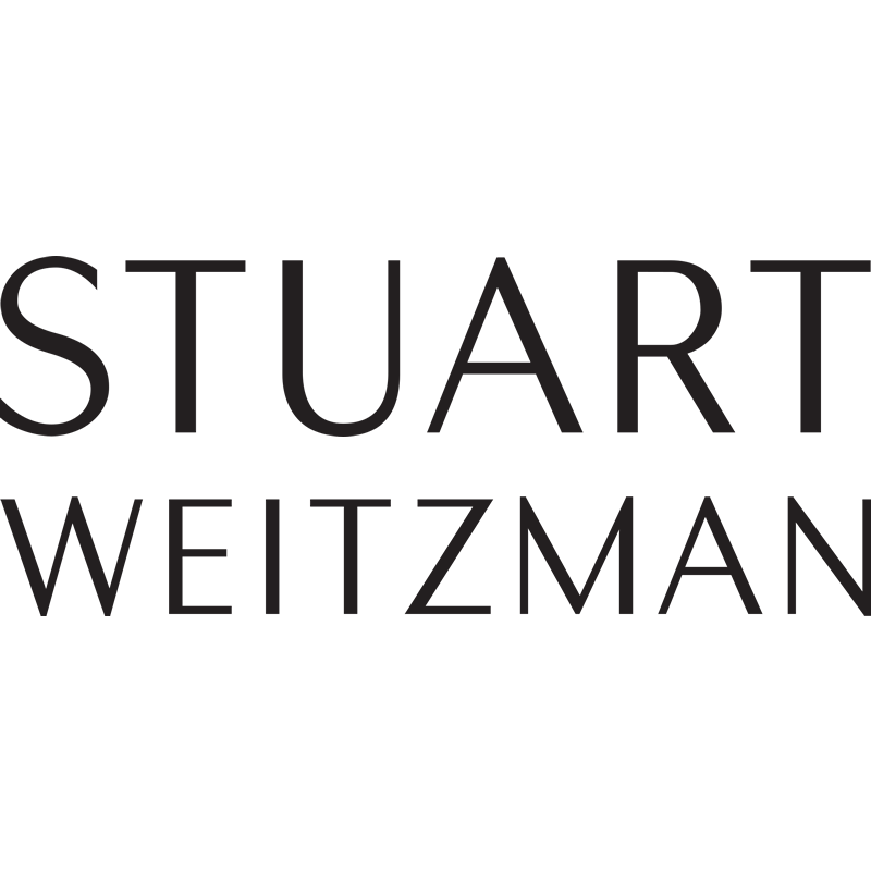 Logo with the text "STUART WEITZMAN" in black, minimalist font on a transparent background.