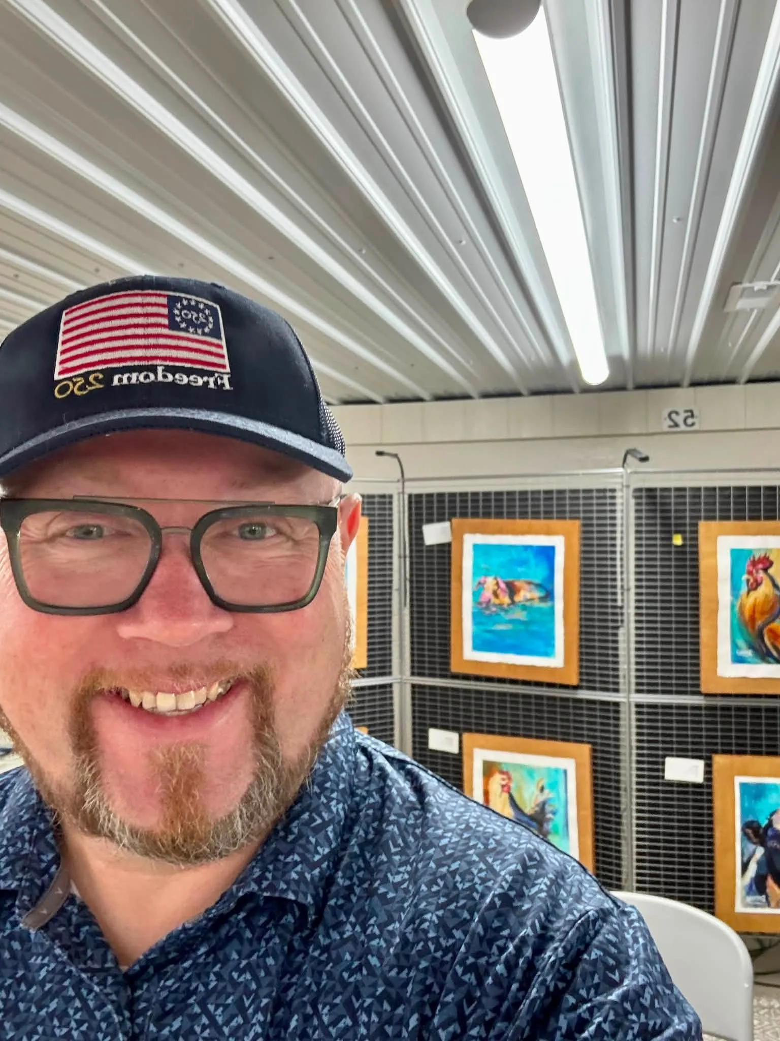 Okay, I have to share this &mdash; I'm at the Great Frederick Fair this year with my own art booth. First time ever as a vendor, and I'm still a little giddy about it.

I'll be in Building 8 all week. If you're at the fair, come find me.

I wanted my