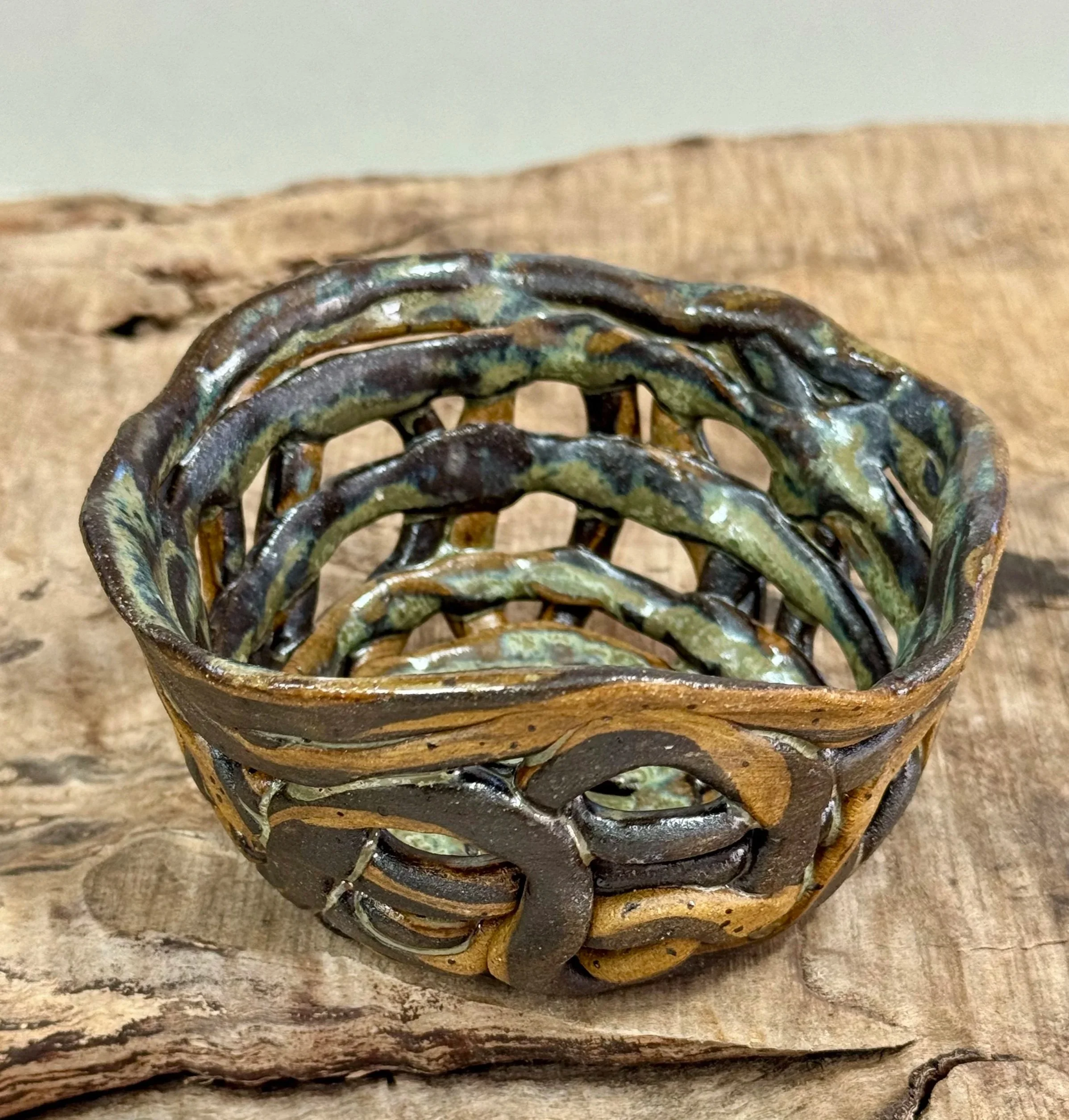 Coiled Ivy Basket-mini