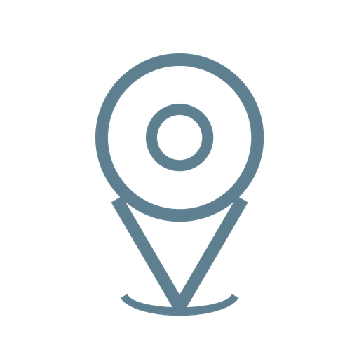 Map location pin icon