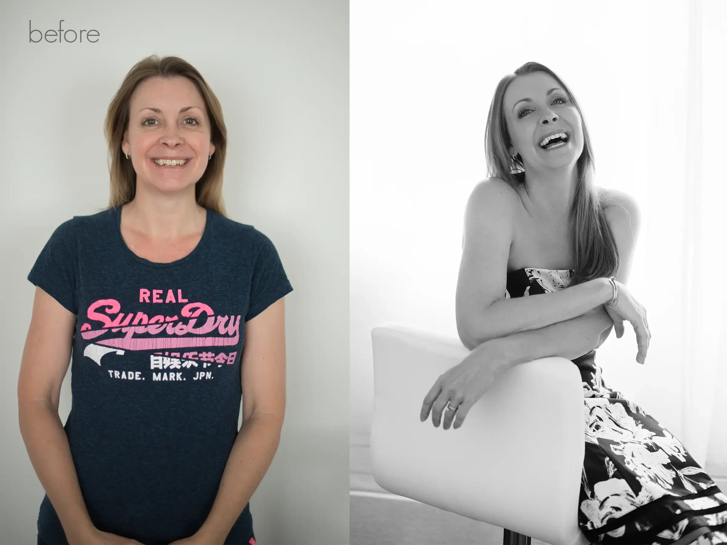 Jennifer Taylor vividity before after big laugh.webp
