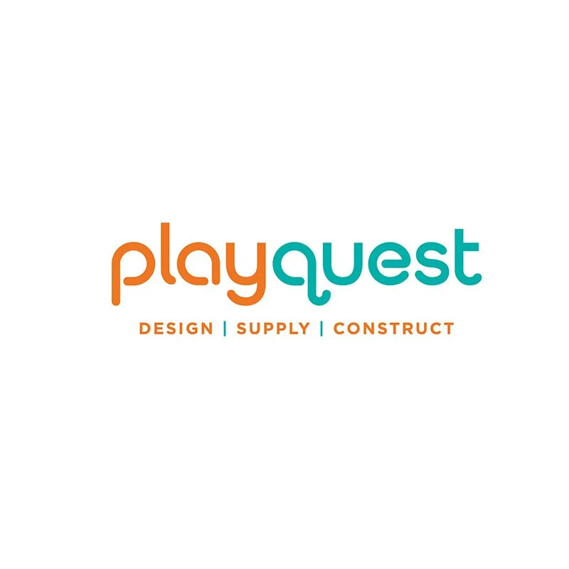 Playquest logo with the words 'Design, Supply, Construct' underneath.