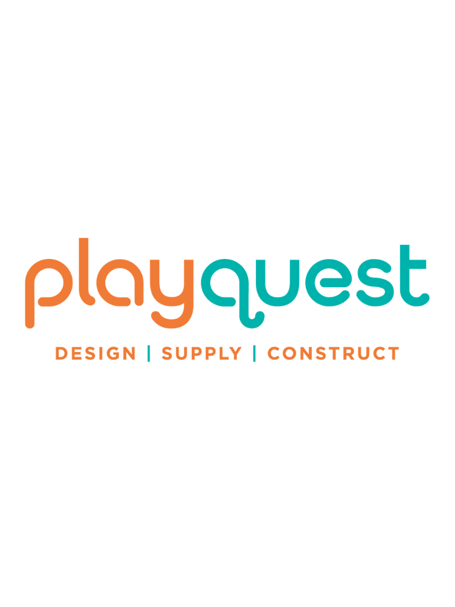 Playquest logo with the words 'Design, Supply, Construct' underneath.