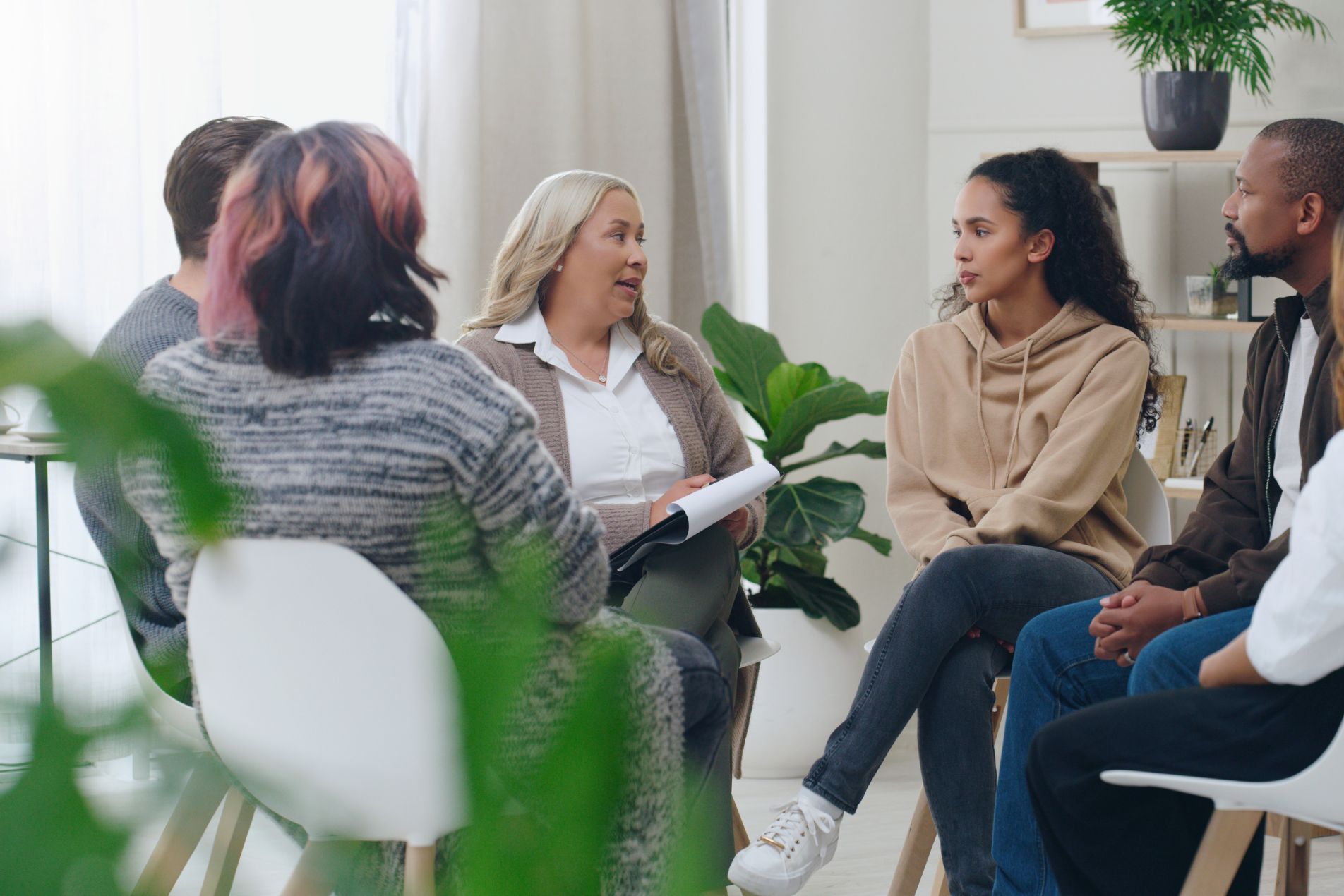 group therapy discussion
