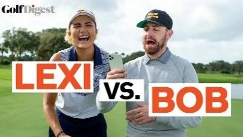 Lexi Thomson Battles it out Against Comedian Bob Menery | Golf Digest