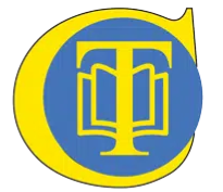 A logo with overlapping yellow and blue elements, featuring stylized initials T and T.