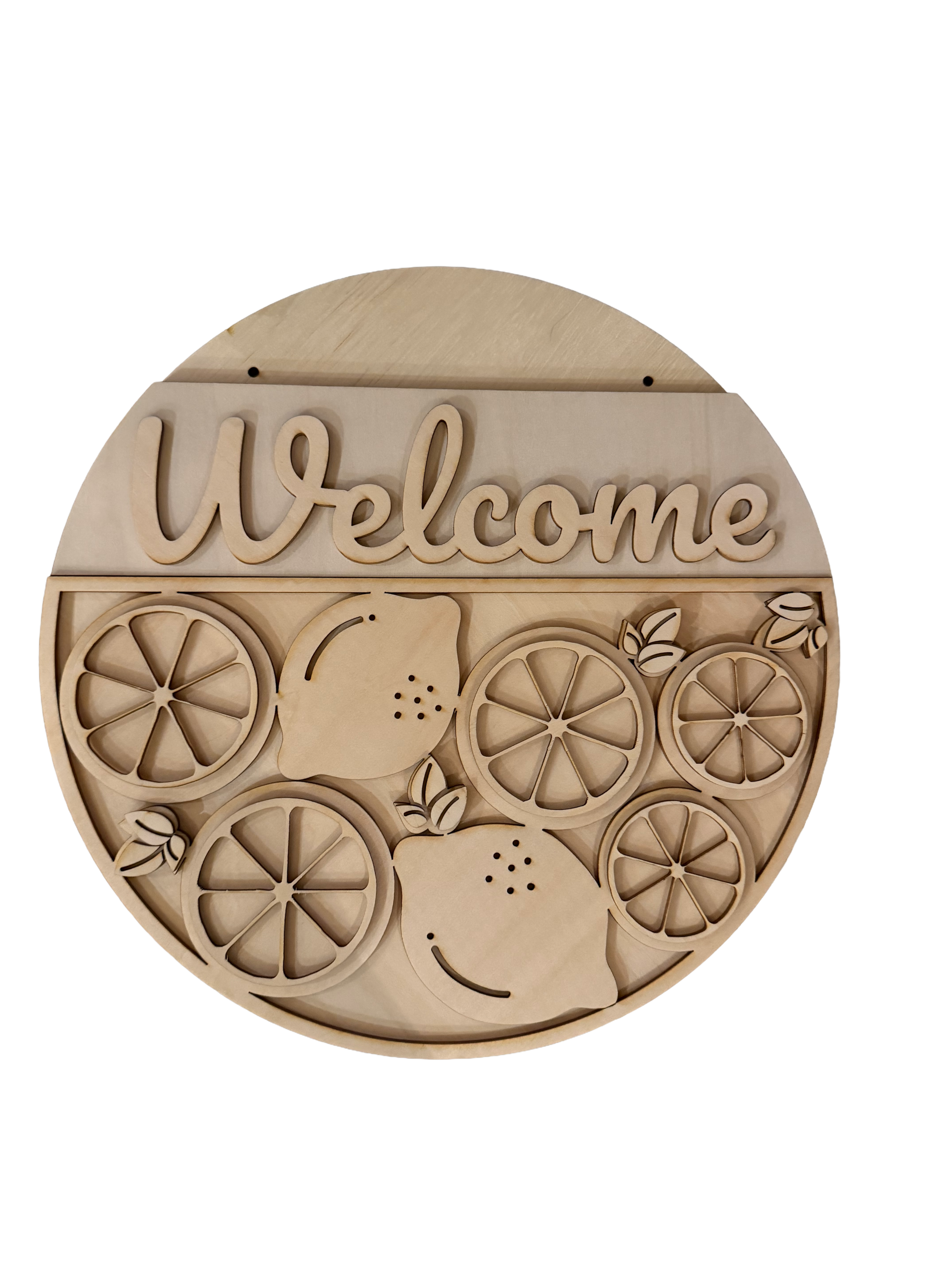 Interchangeable Round Sign