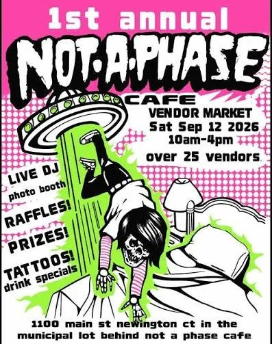 Not a Phase Cafe 1 year anniversary 