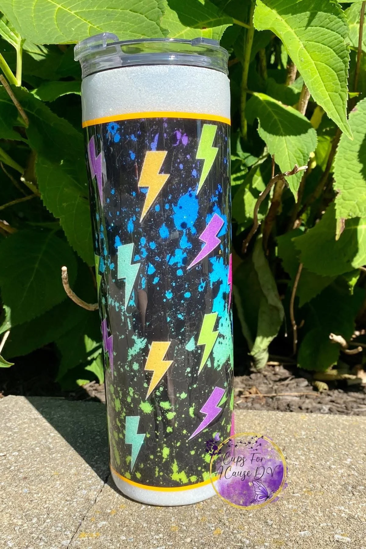 Neon Lightning Bolts 30 oz