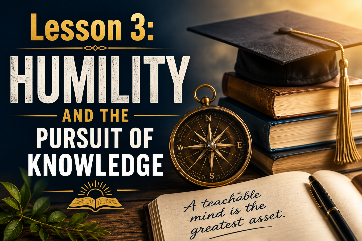 Lesson 3: Humility and the Pursuit of Knowledge