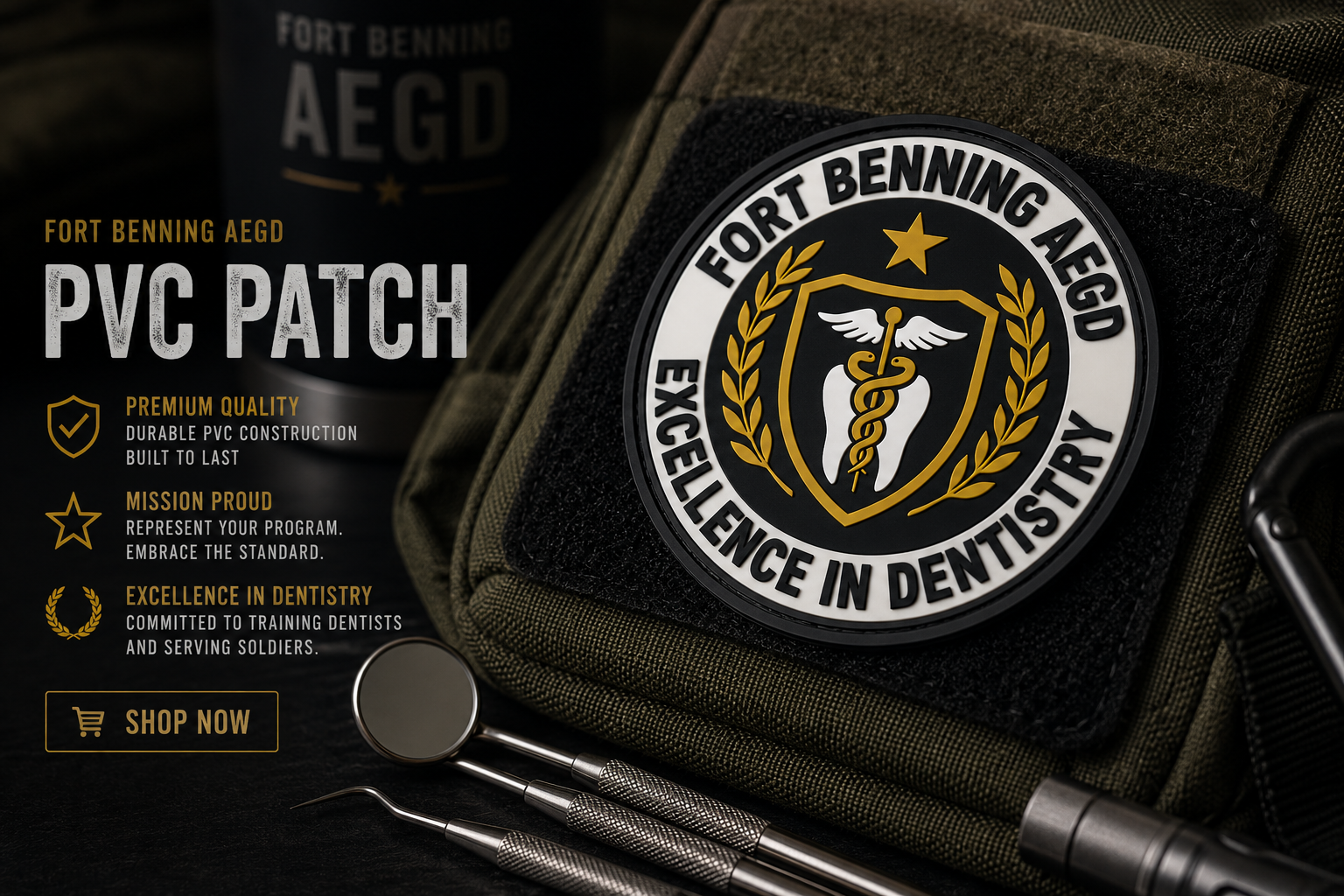 PVC Residency Logo Patch