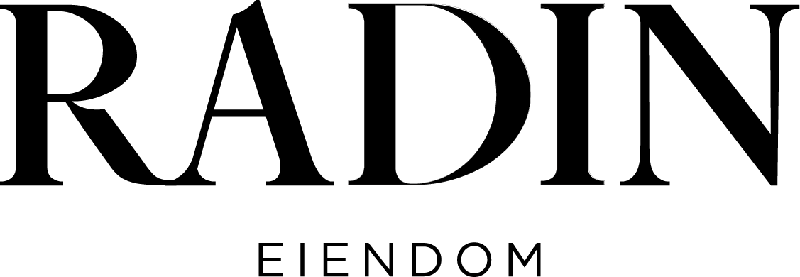 Logo med teksten 'RADIN' i store bokstaver.