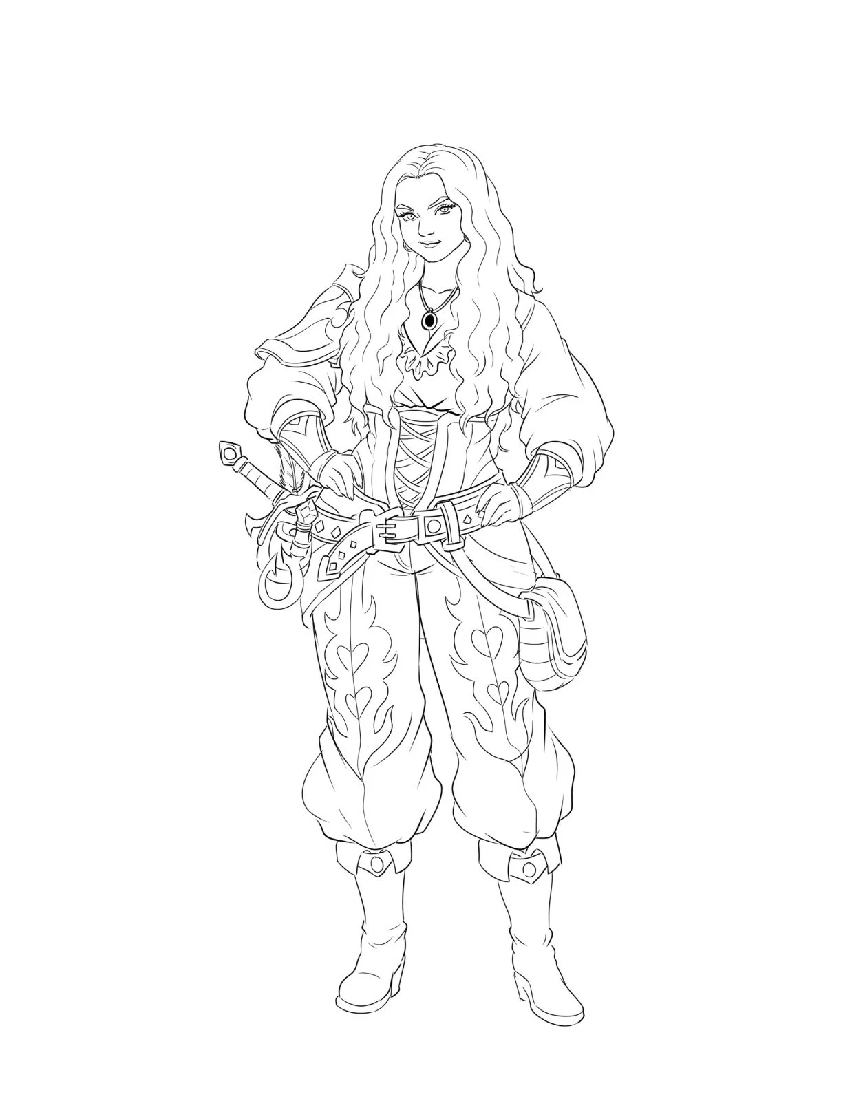 Thessara Vaelstone Avatar Design