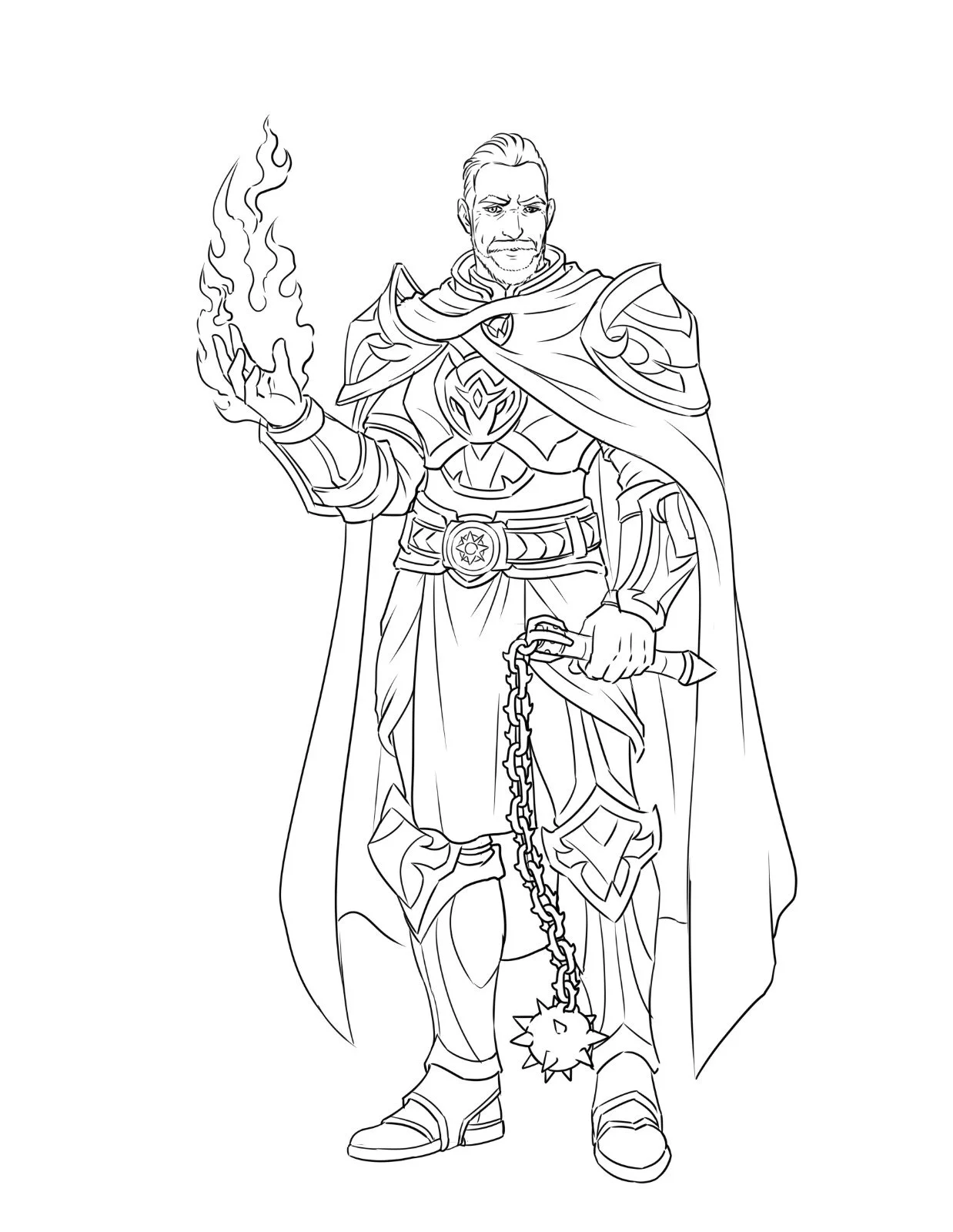 Crusader of Sacrifice Avatar Design