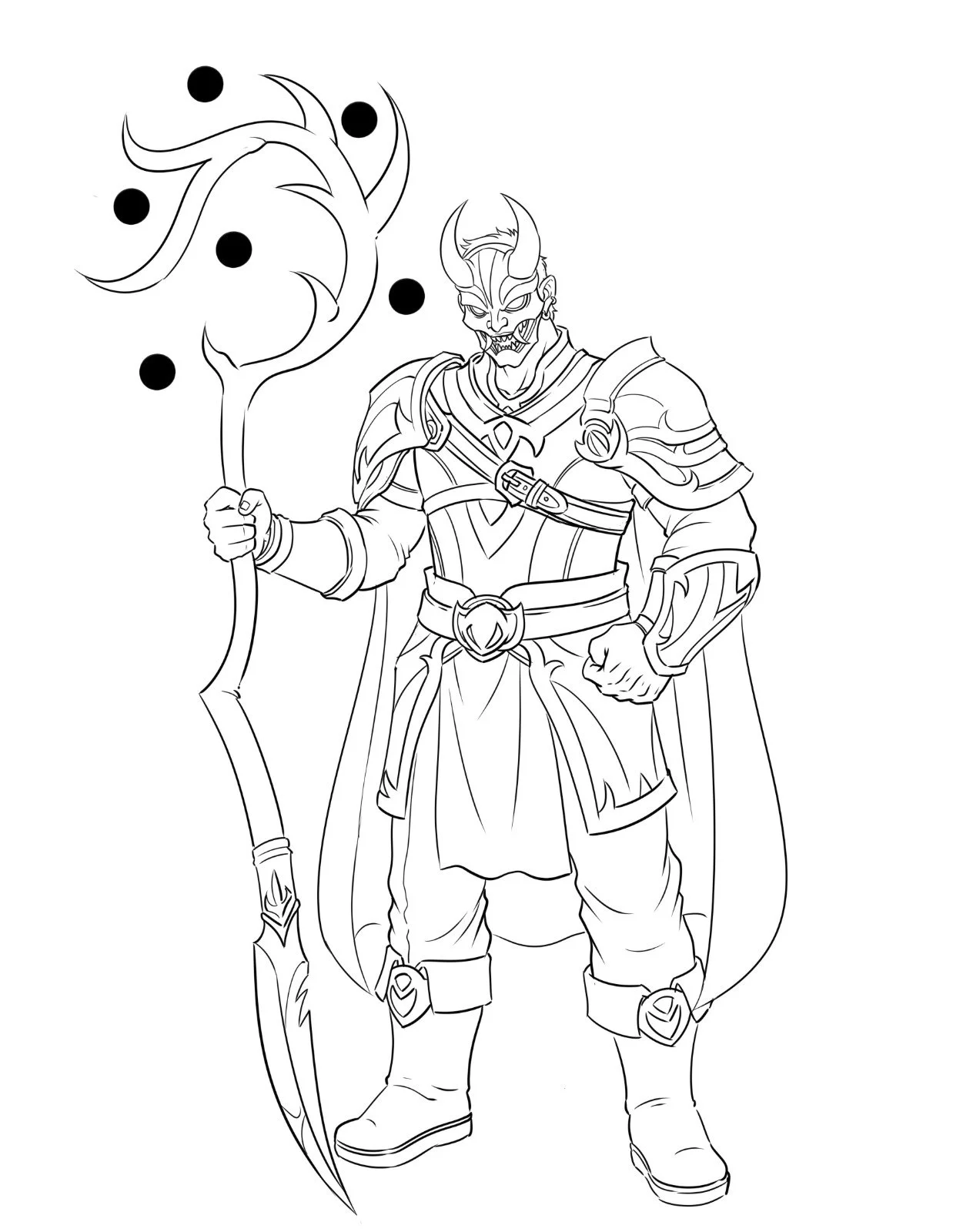 Alaric Emberthorn Avatar Design