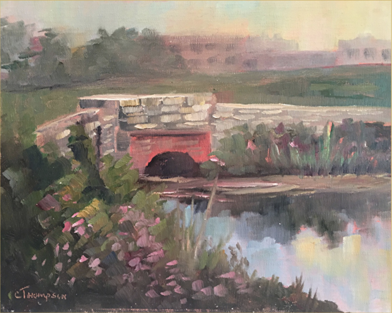 Cathie Thompson painting - featured in the Fusion Fine Art gallery.