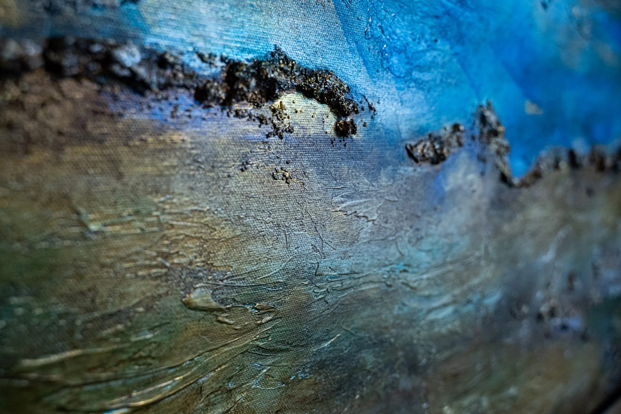 Art close up, featured in Fusion Fine Art in Parkville, MO.