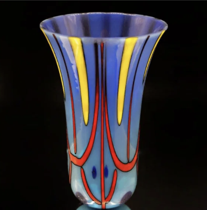 Susan Silvy vase - featured in the Fusion Fine Art gallery.