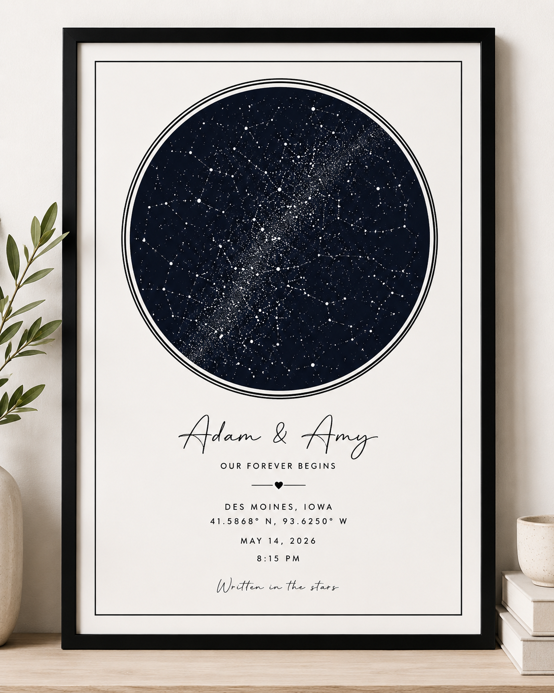 Personalized Star Map