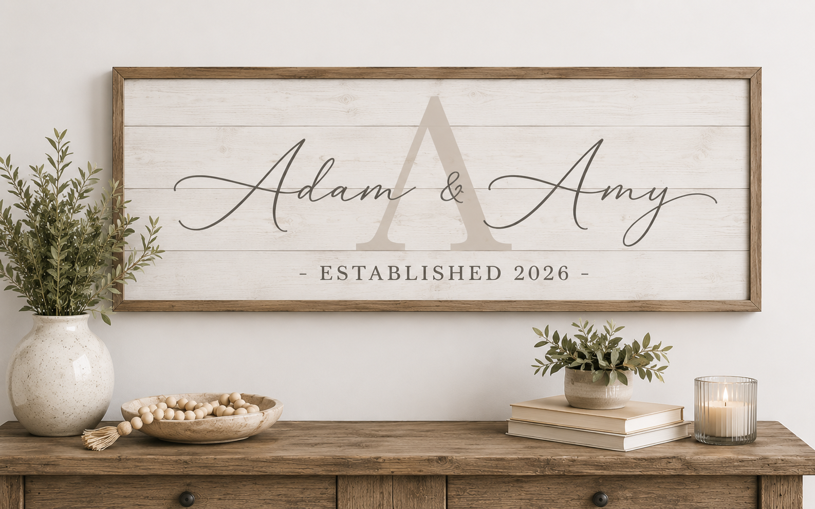 Family Established Sign
