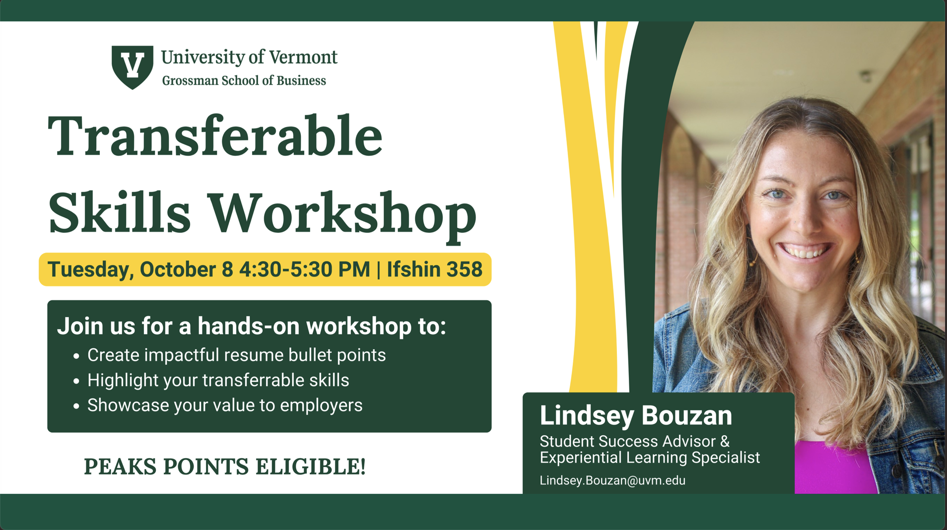 Transferable Skills Workshop Graphic