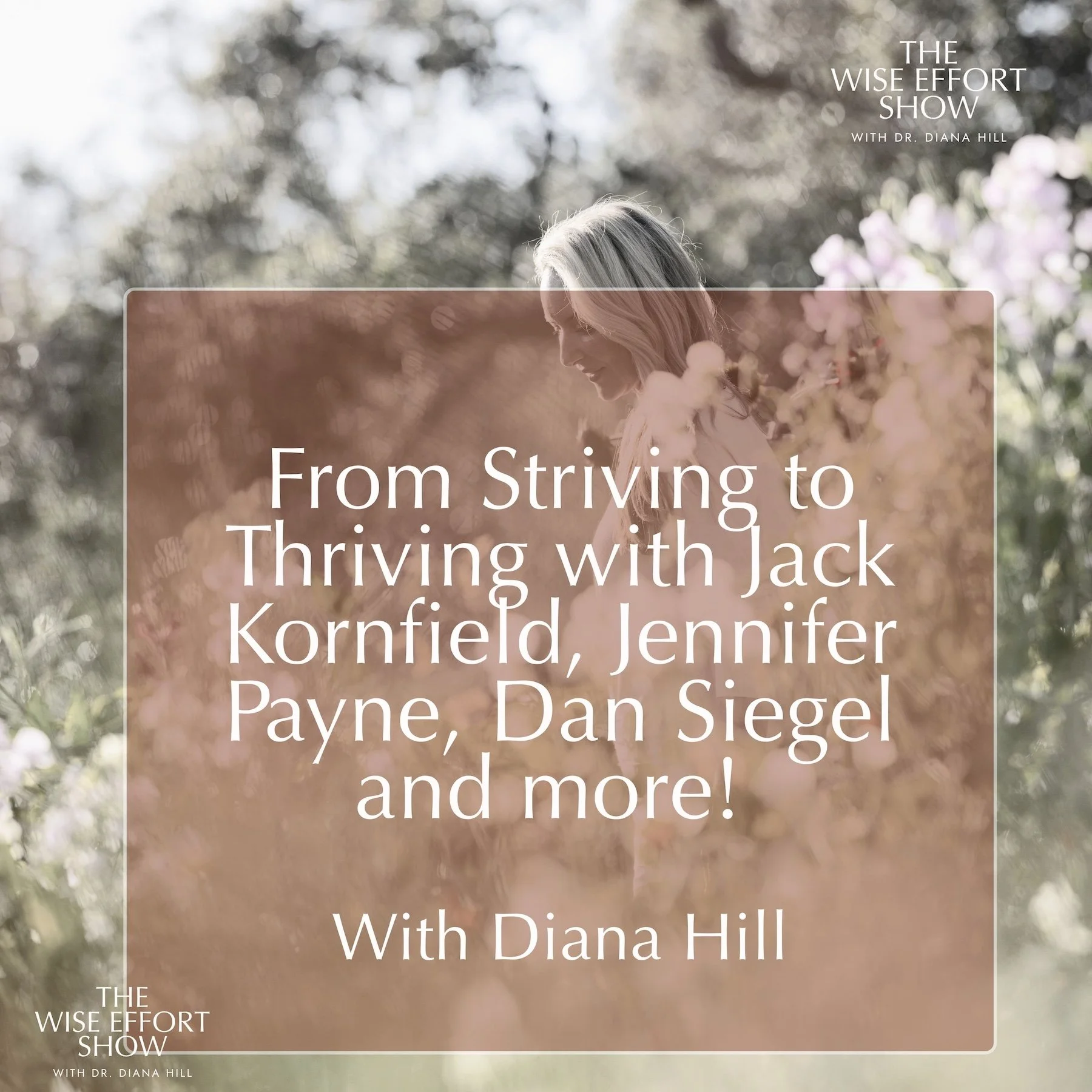 From Striving to Thriving with Jack Kornfield, Jennifer Payne, Dan Siegel and more!