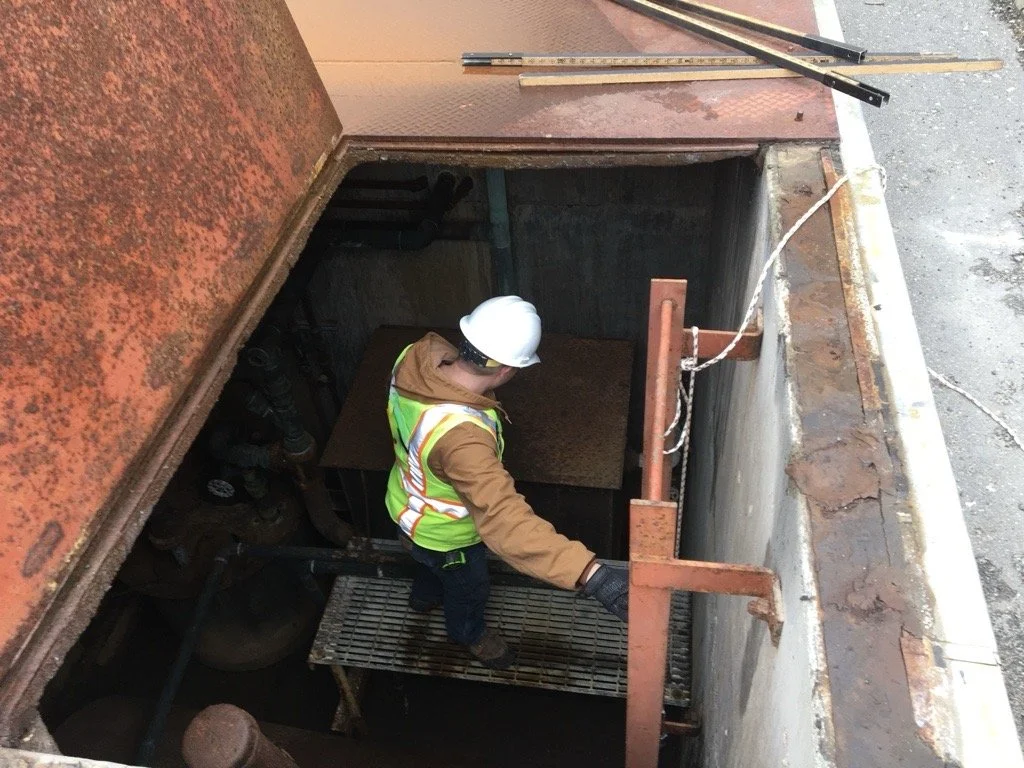 confined entry safety inspection sewer storm