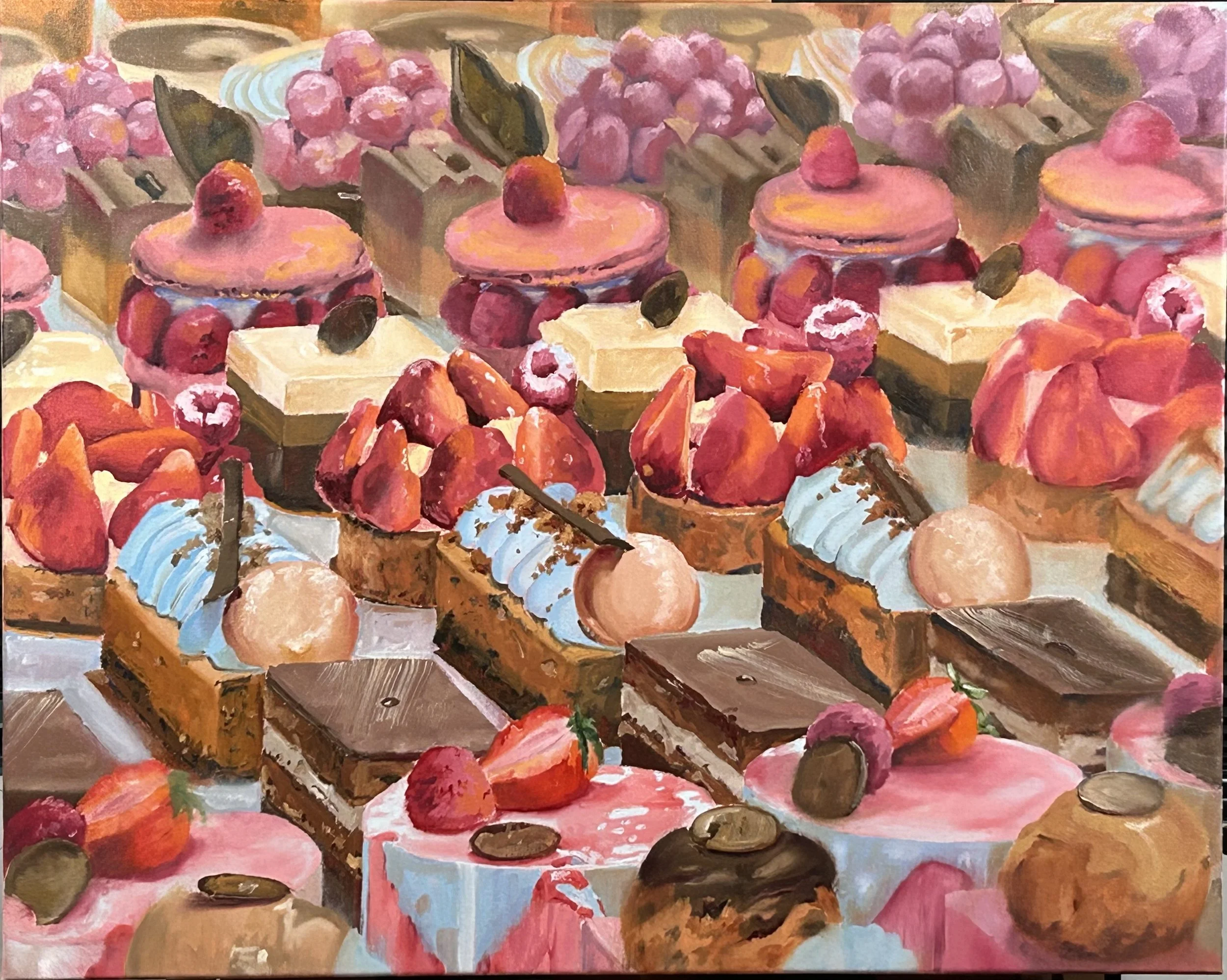 Paris Pastry Case