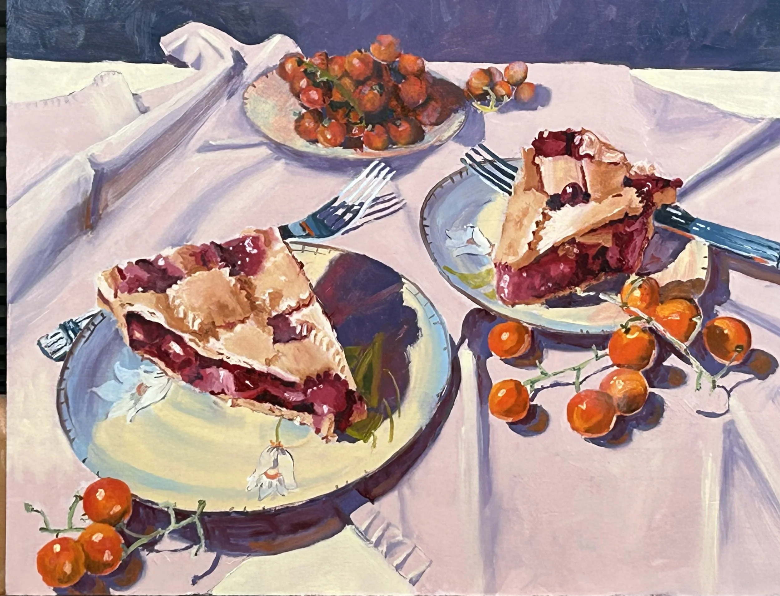 Cherry Pie and Cherry Tomatoes