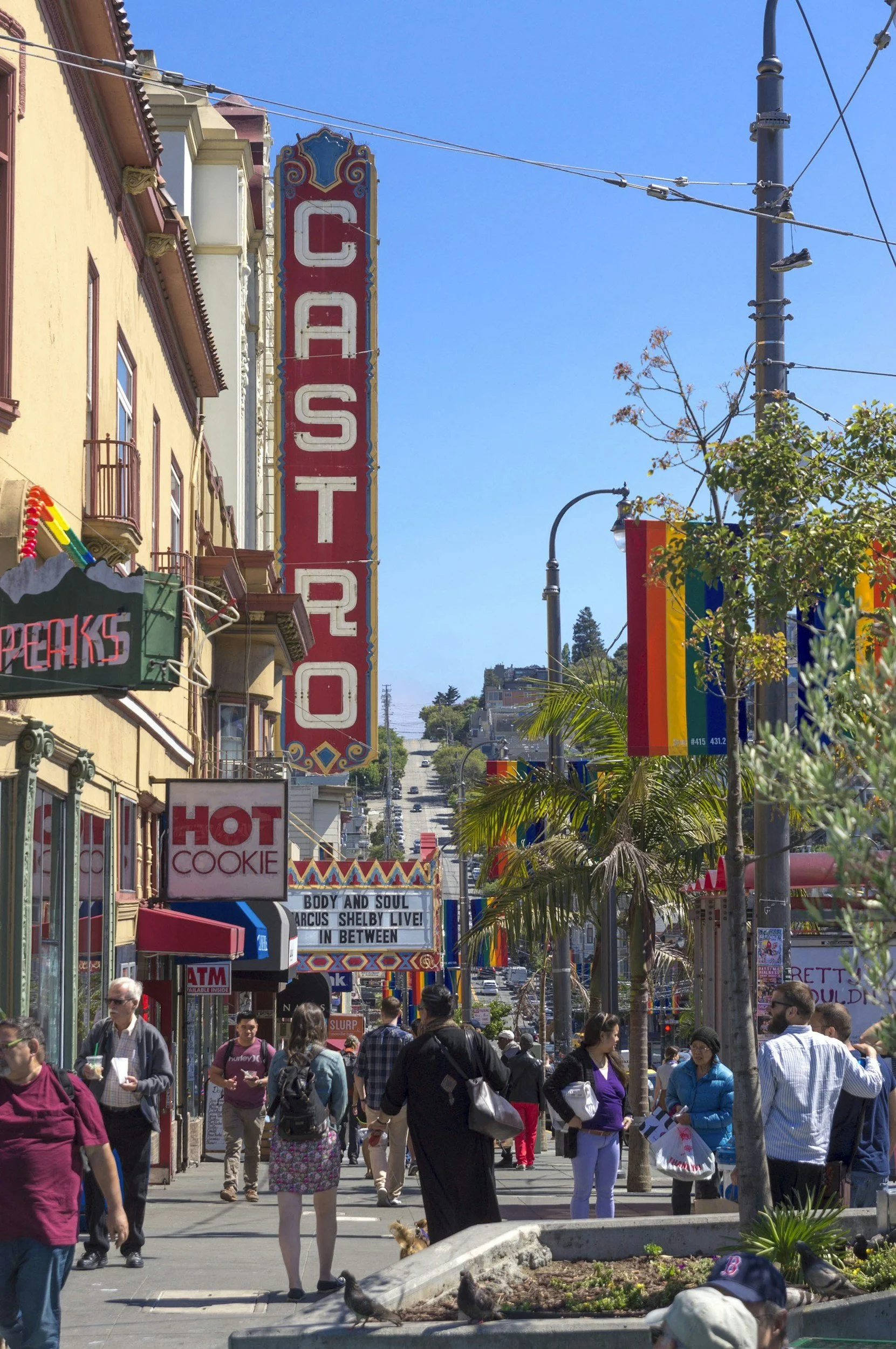 An image of The Castro and gay lifestyle in San Francisco.