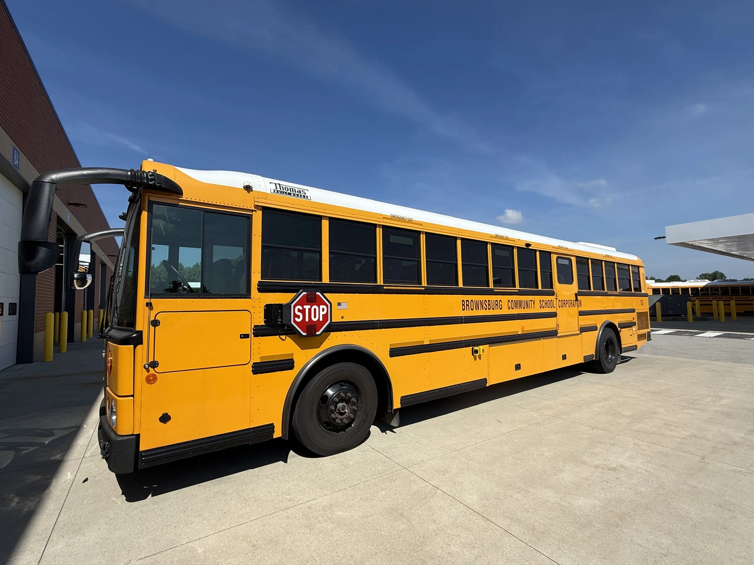 Hoffman Body Shop & Graphics and Northern Indiana Industrial Coatings located in Akron, IN specialize in industrial and commercial painting. Production painting contractors. School Bus Repainters. 
