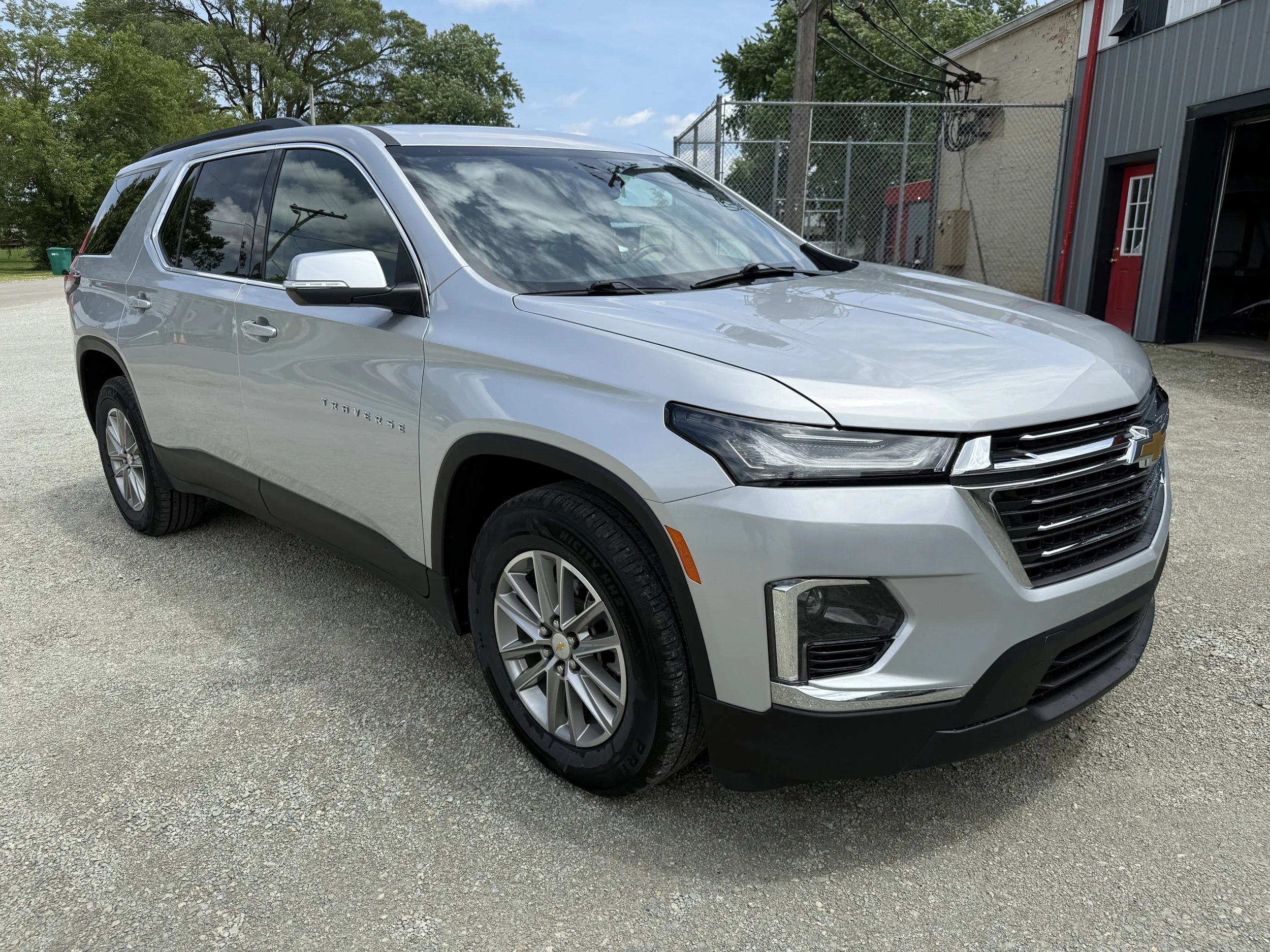 Before-and-after auto body repair showing thorough rust removal and high-quality paint restoration. Expert fleet collision repair center in Indiana.