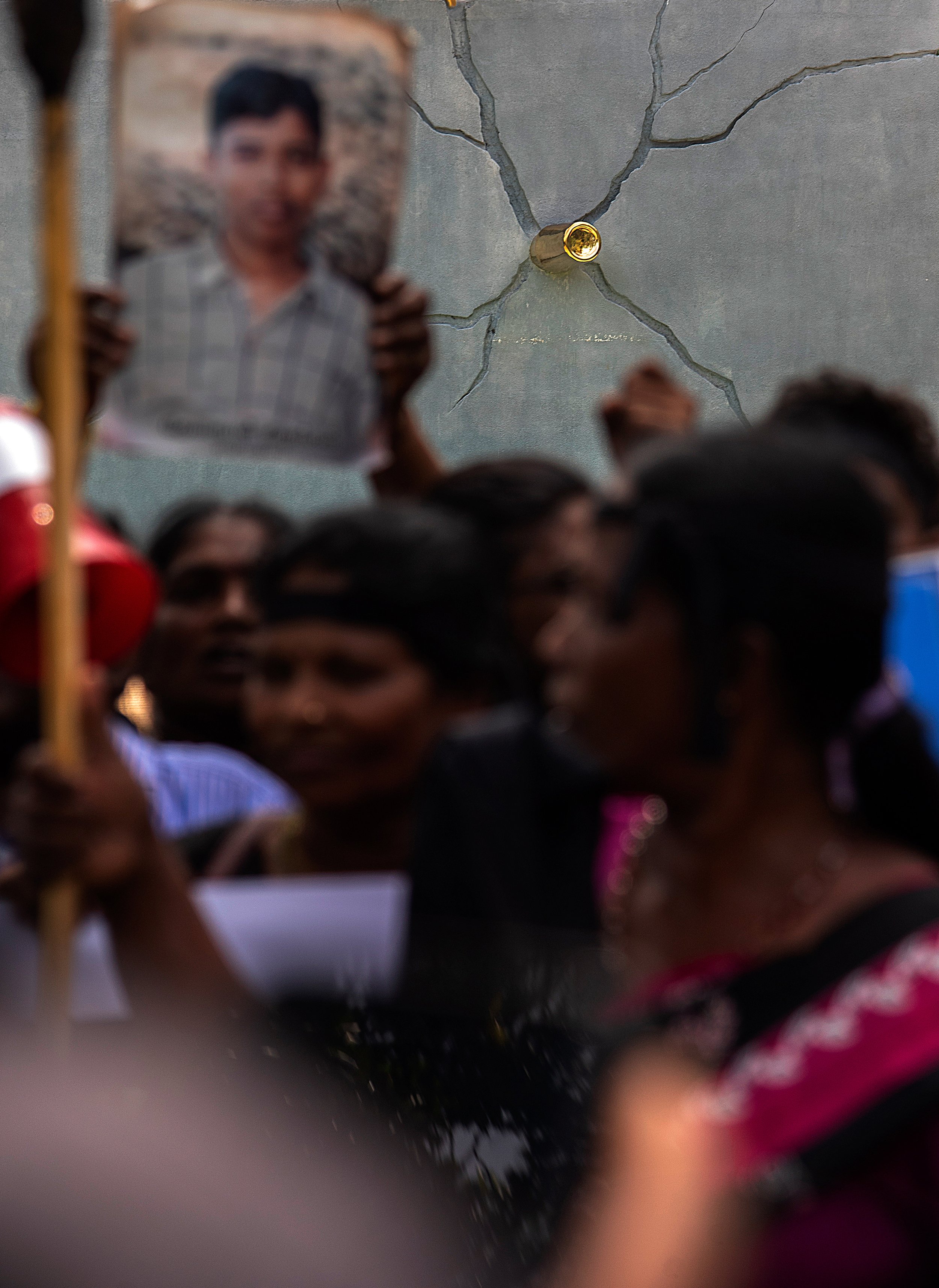 On August 12, 2022, in front of the Kilinochchi War Victory Monument, mothers and family members marked the 2000th day of their protest for the disappeared. They were demanding answers for their loved ones lost to enforced disappearances, including t
