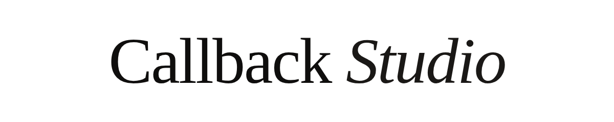 Callback Studio