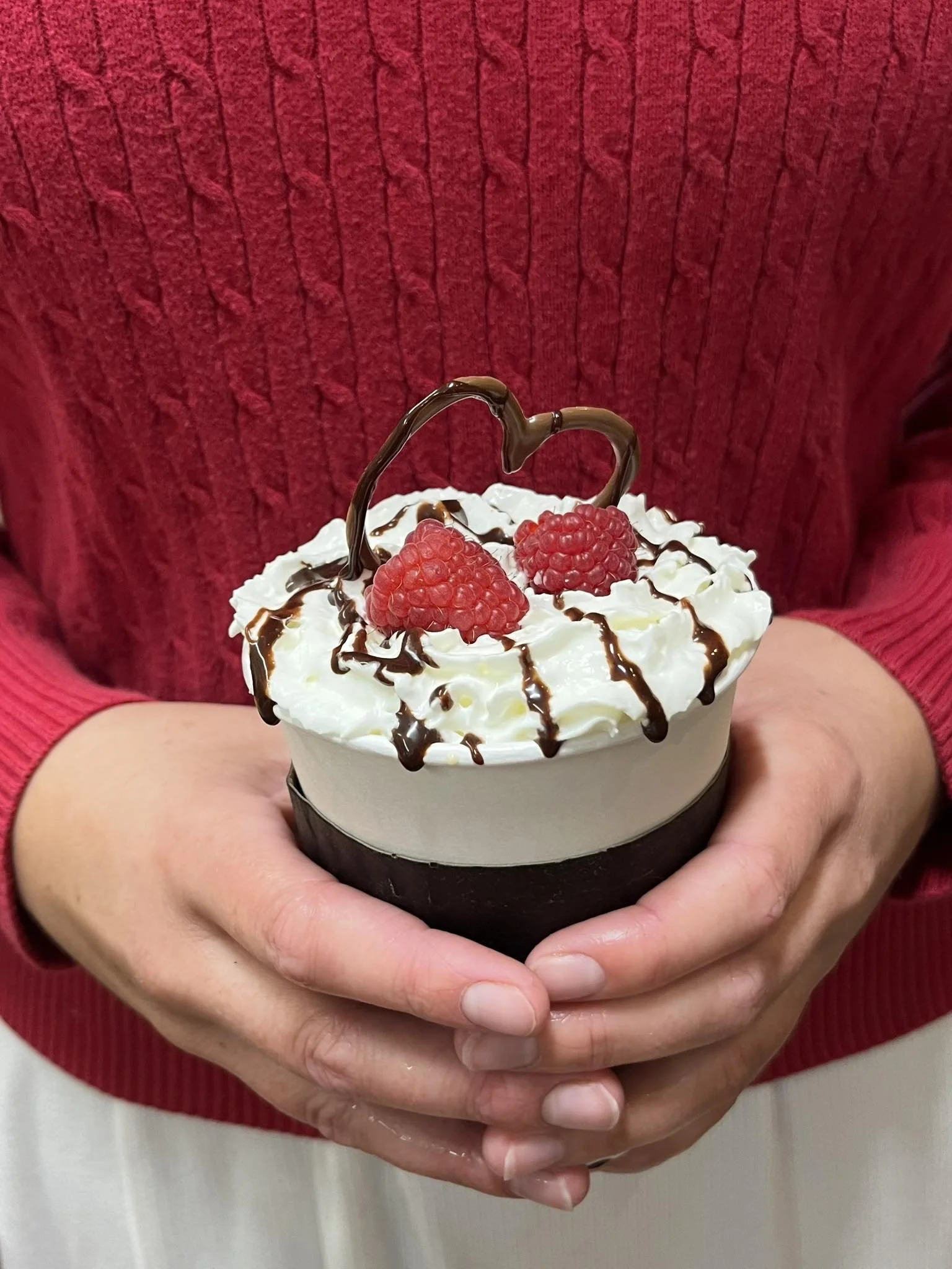 Freshly baked dessert available at Kaffee Klatsch coffee shop.