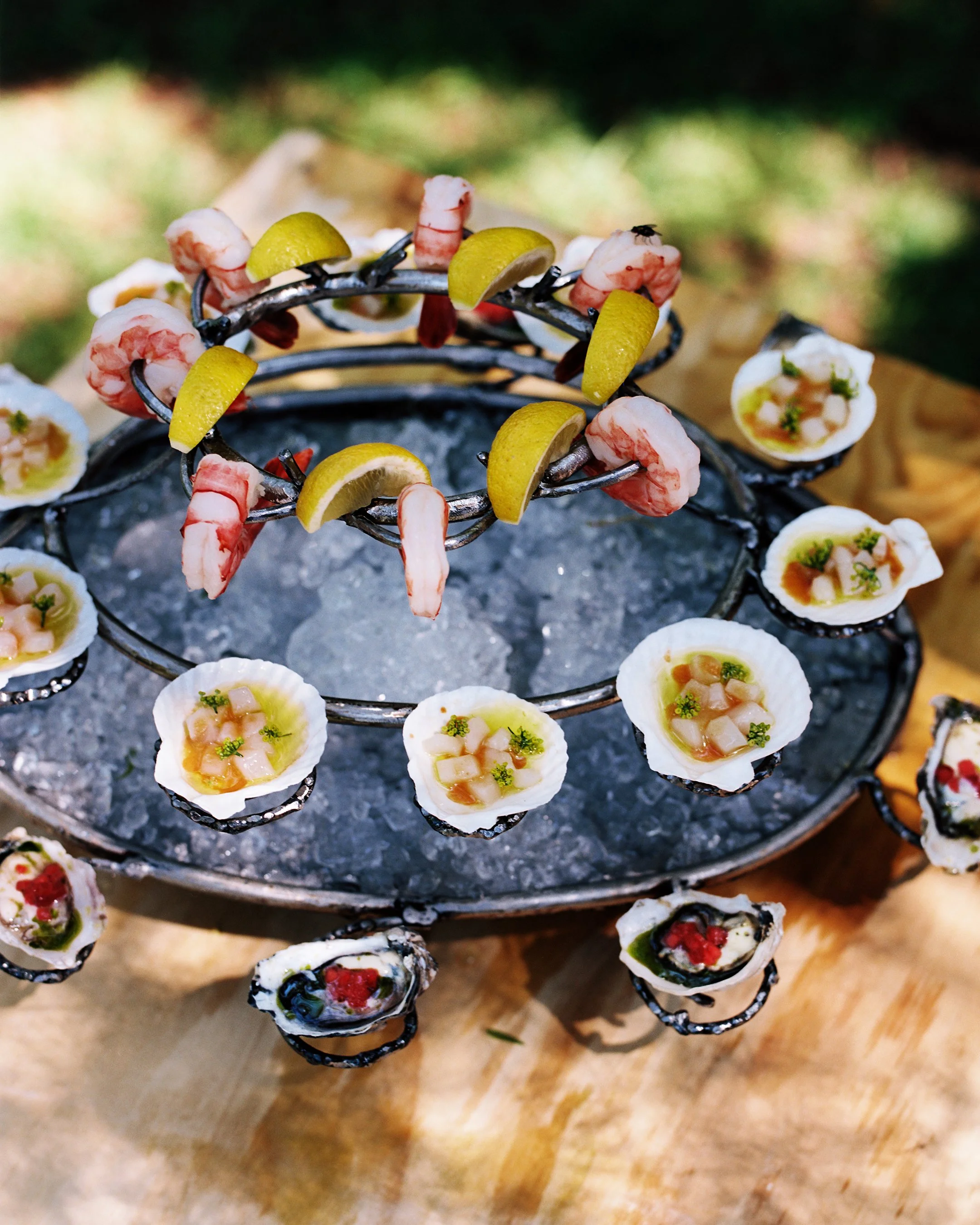 Oyster Tabletop Tower