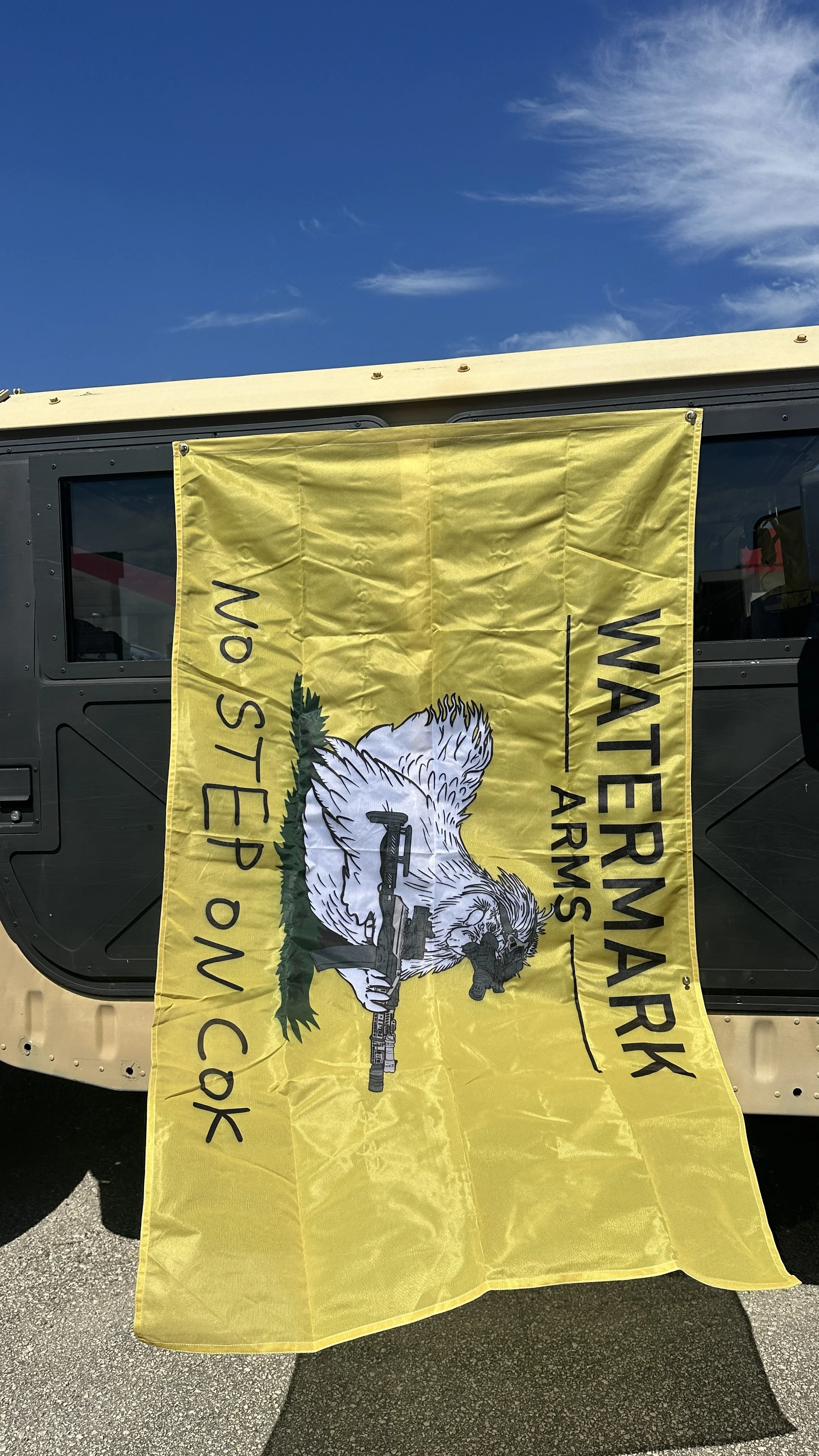 No Step On Cok Flag