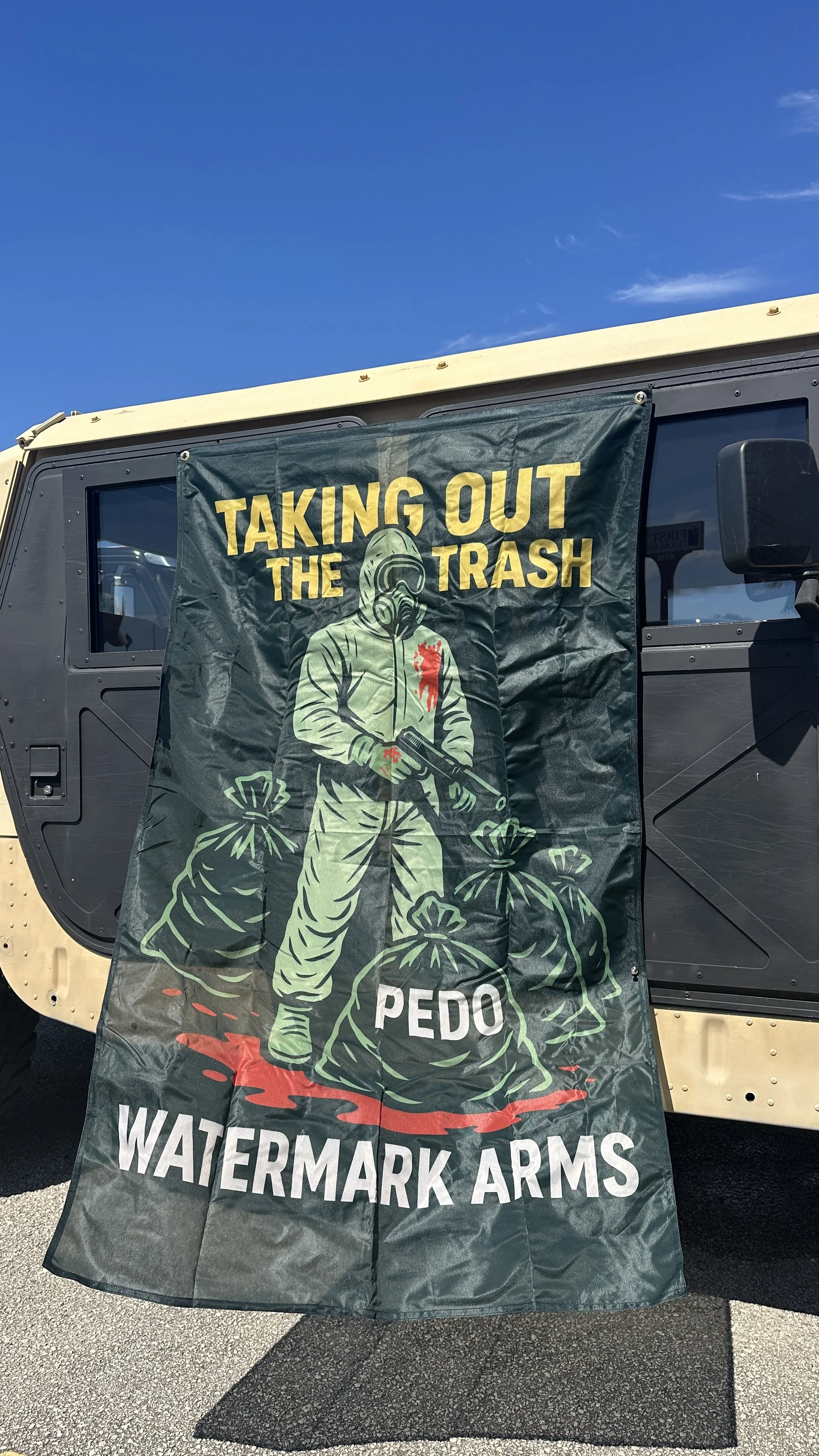 Pedo Hunter Flag
