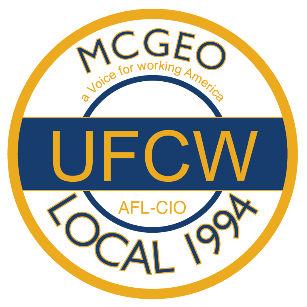 MCGEO UFCW Local 1994 logo