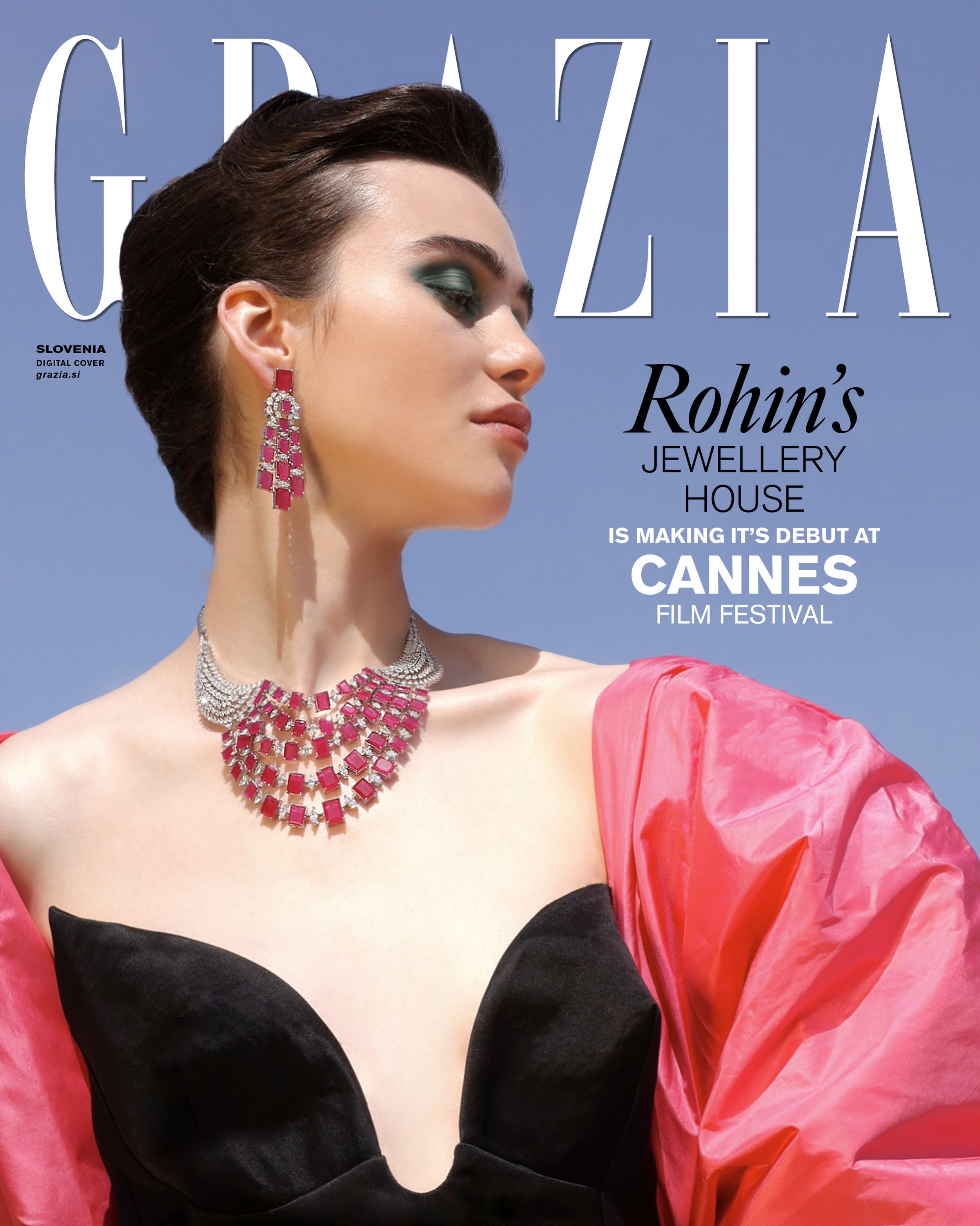 grazia magazine - hair and make up