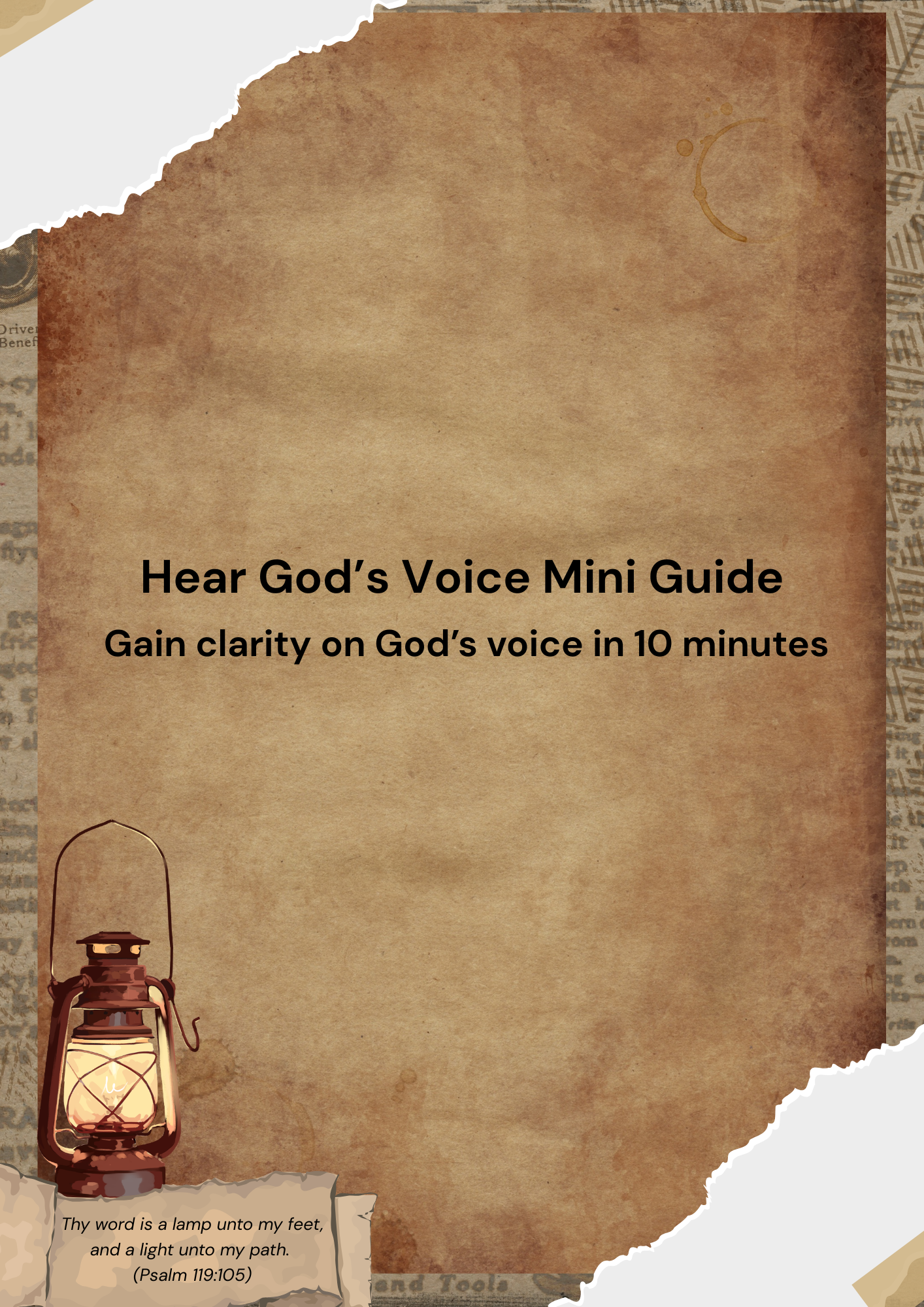Hearing God's Voice Free Mini Guide