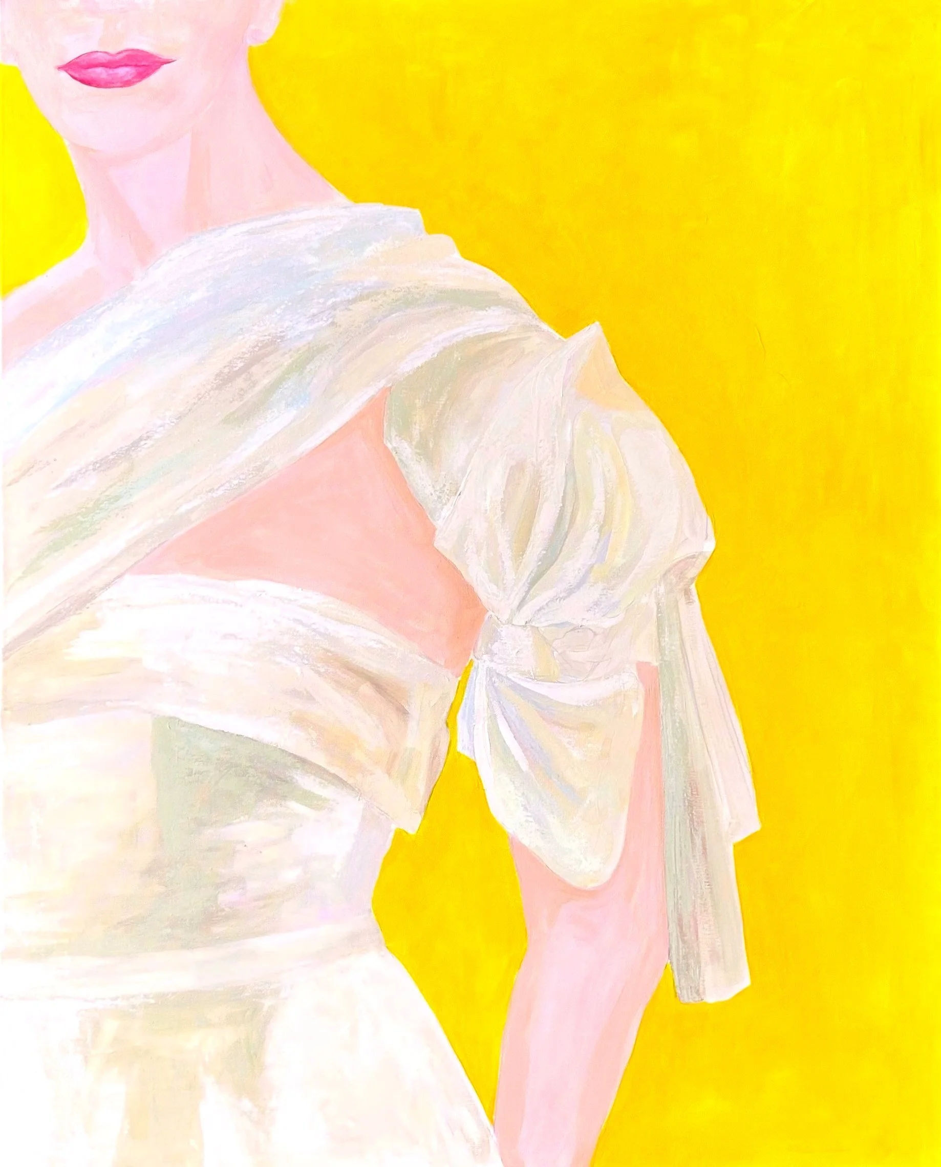 Evening Gown - Acrylic 80 x 100 cm