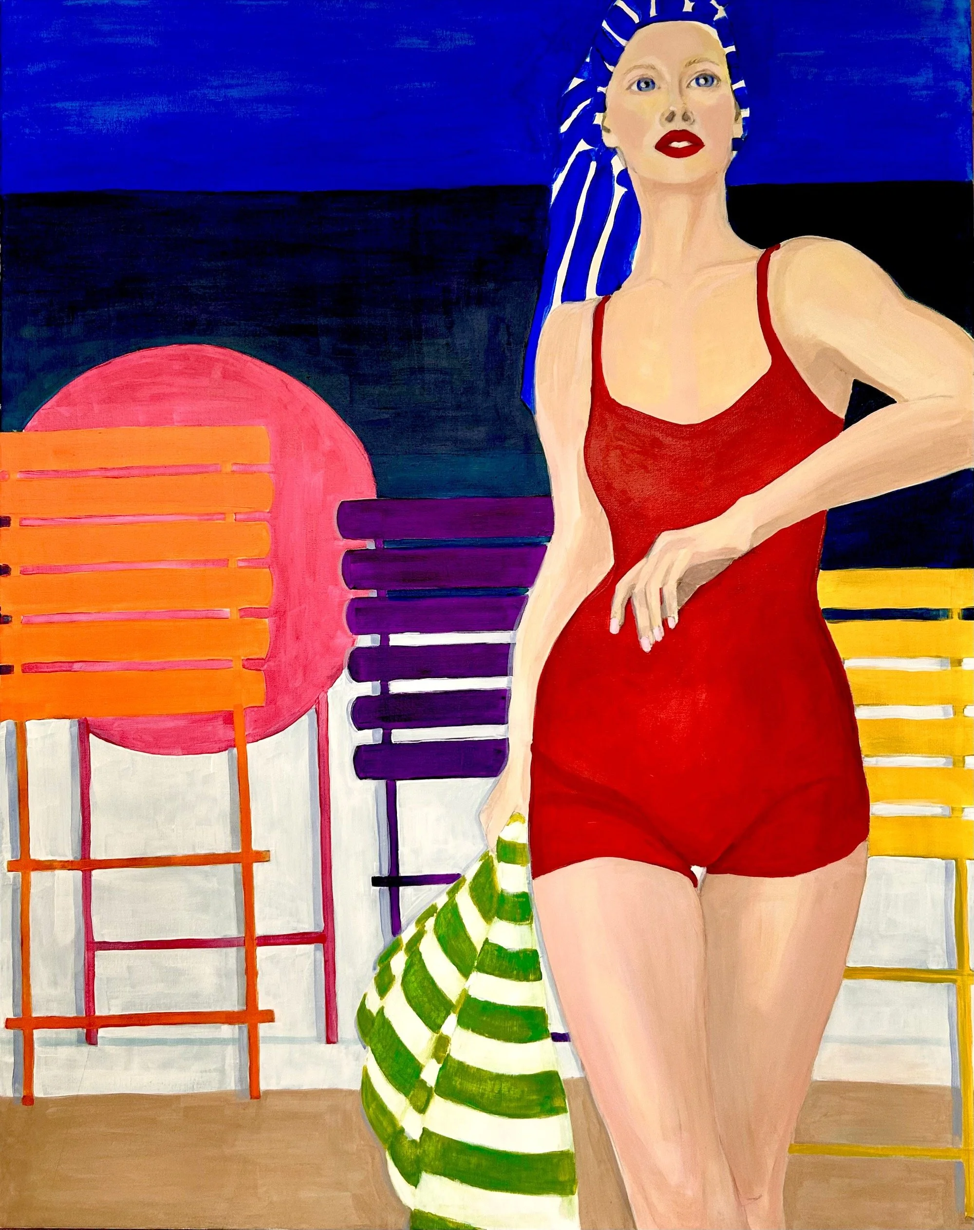 One-Piece - Acrylic 80 x 100 cm