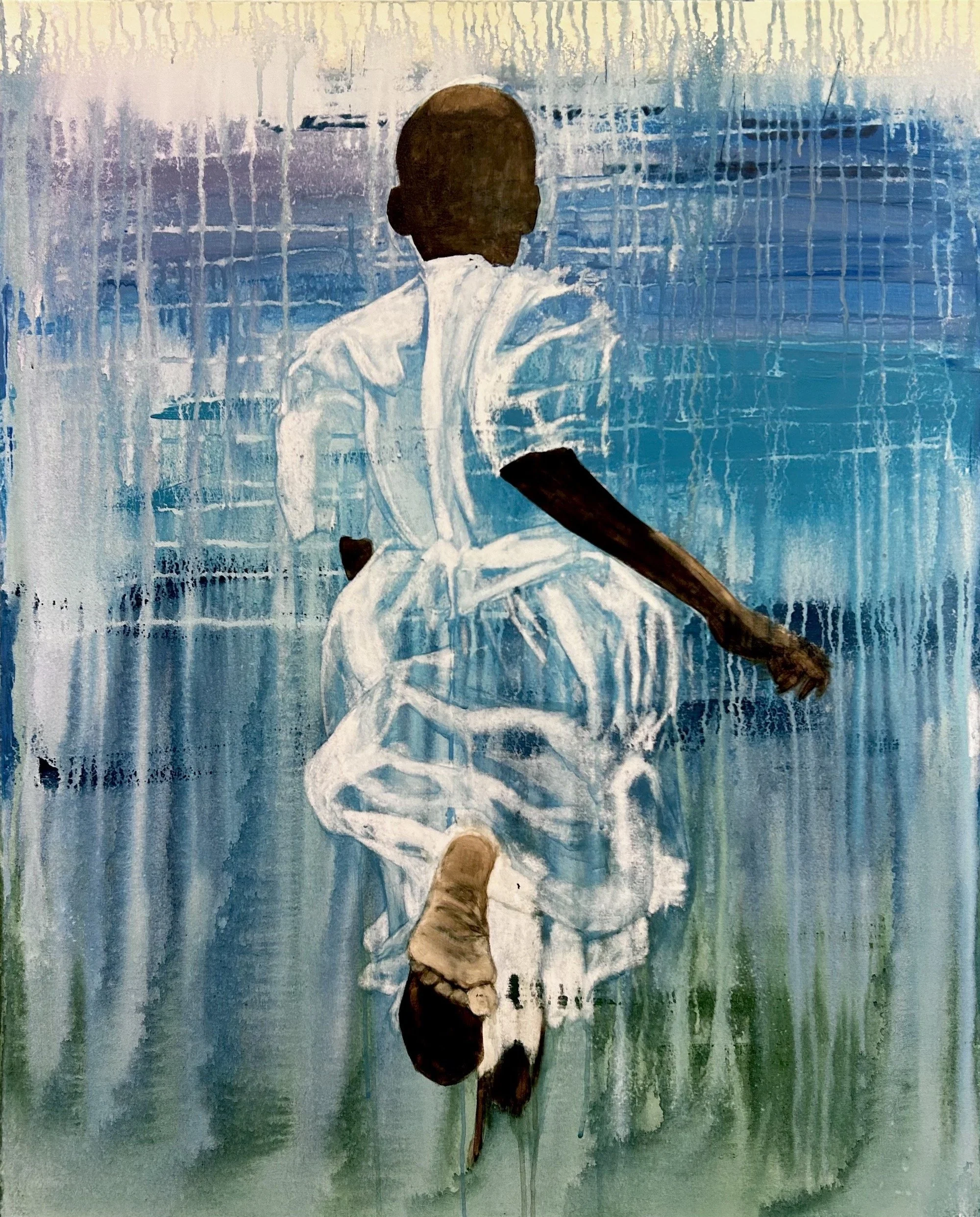 A Promise of Return - Acrylic 80 x 100 cm