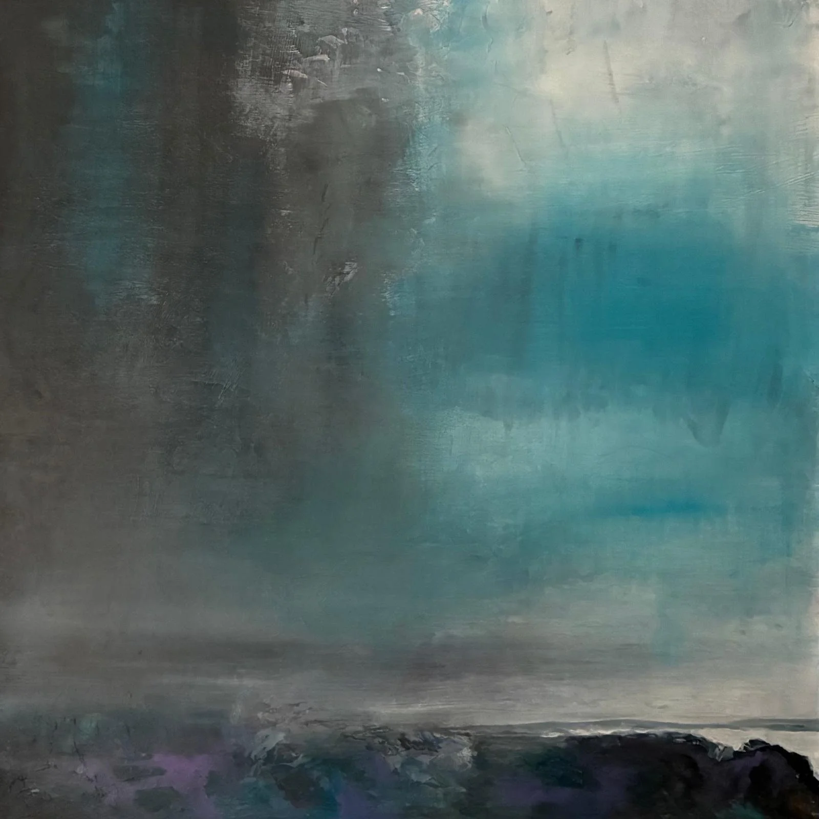 TEMPEST. Acrylic on Board. 60cm x 60cm unframed