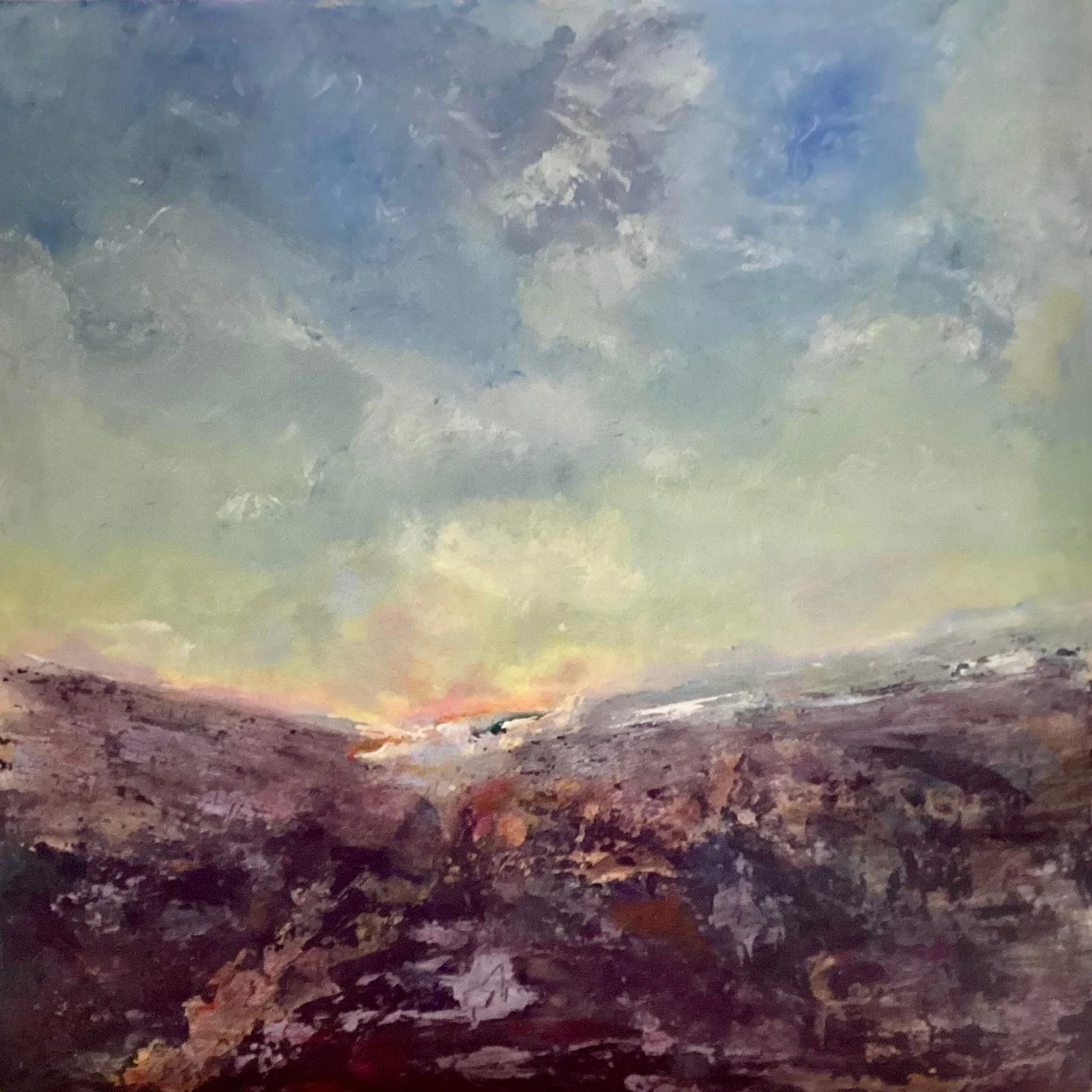 GLOAM. Acrylic on Board. 60cm x 60cm unframed