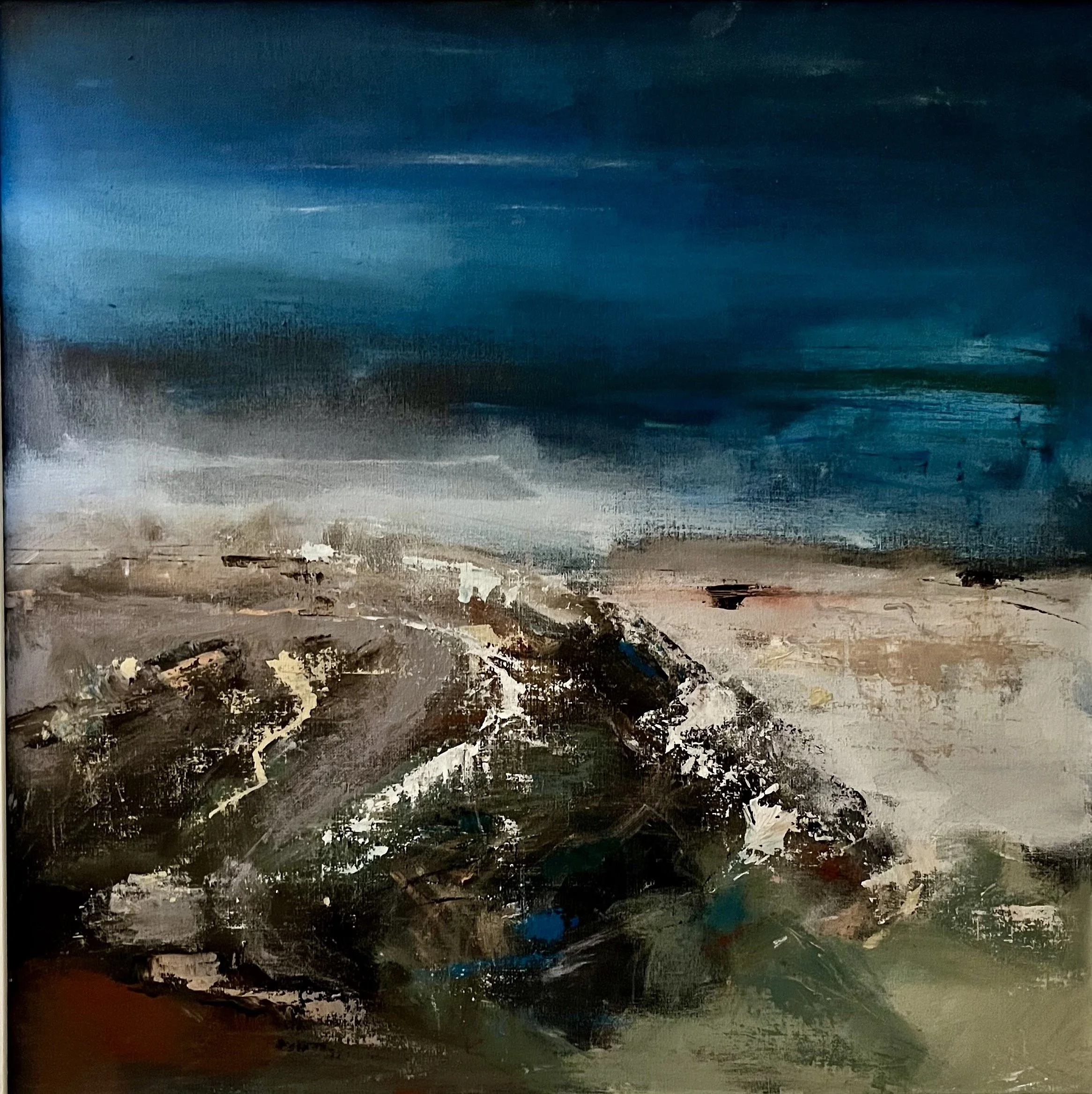 ROAM. Acrylic on Board. 60cm x 60cm unframed